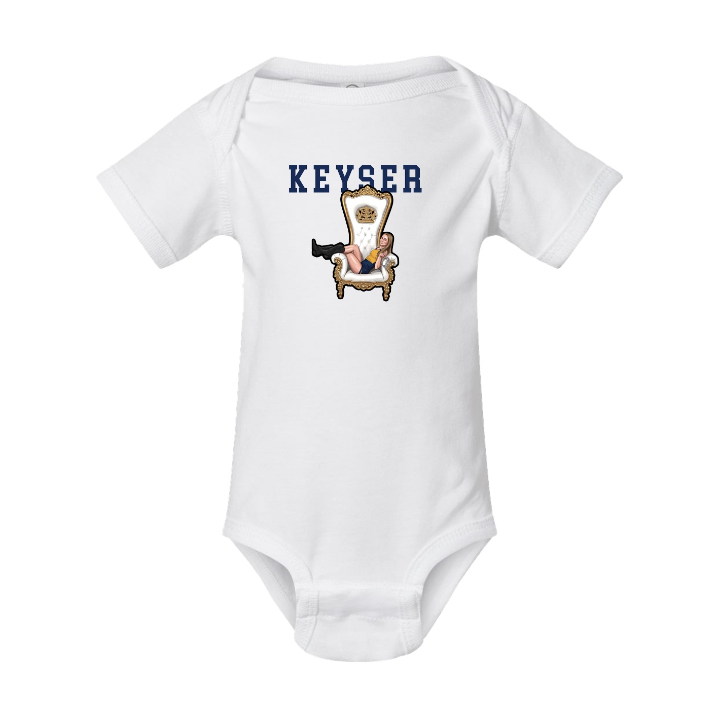 Baby Onesie — Shirsey in White
