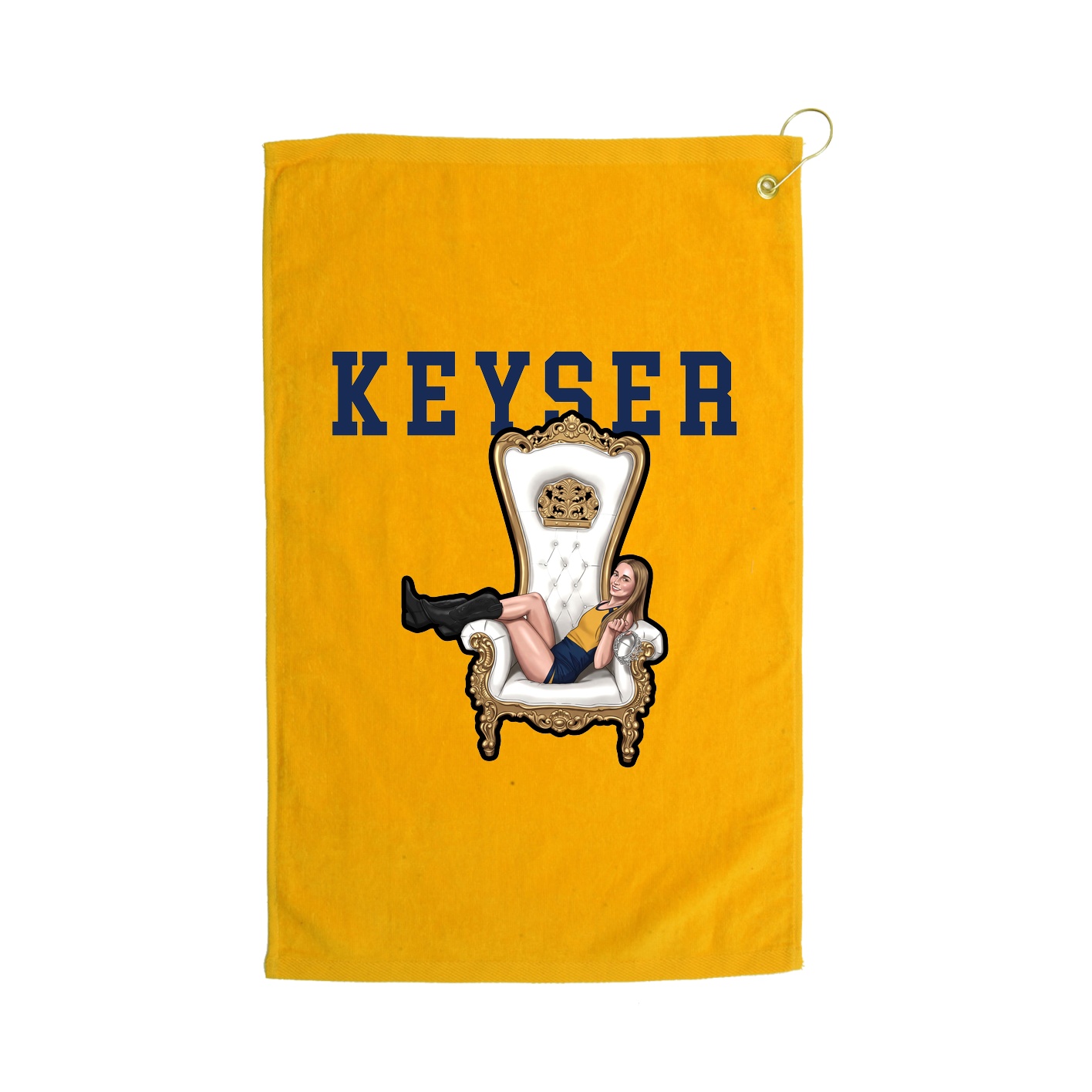 Golf Towel — Shirsey in Gold