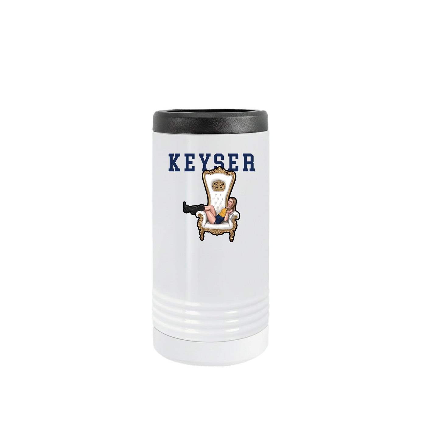 Slim Beverage Holder — Shirsey in White
