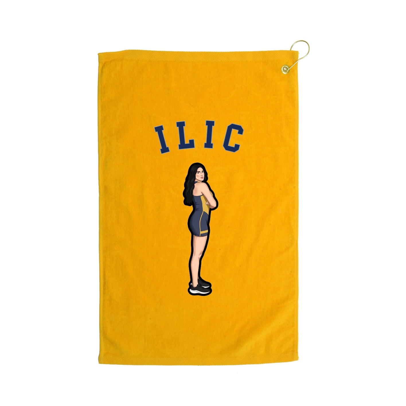 Golf Towel — Shirsey Arch in Gold