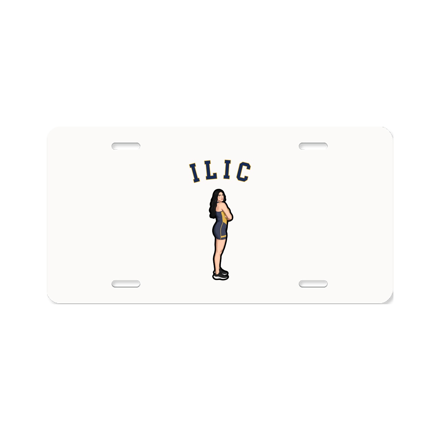 License Plate — Shirsey Arch in Classic