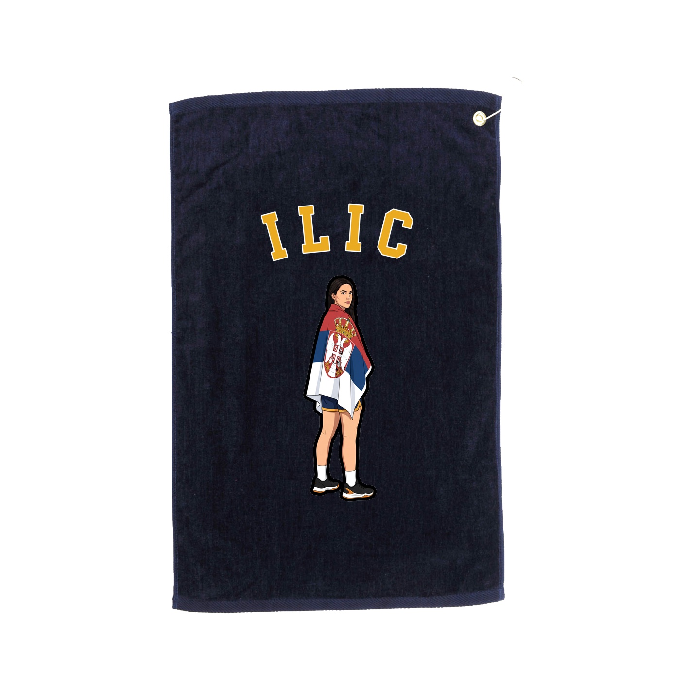 Golf Towel — Shirsey Arch in Navy