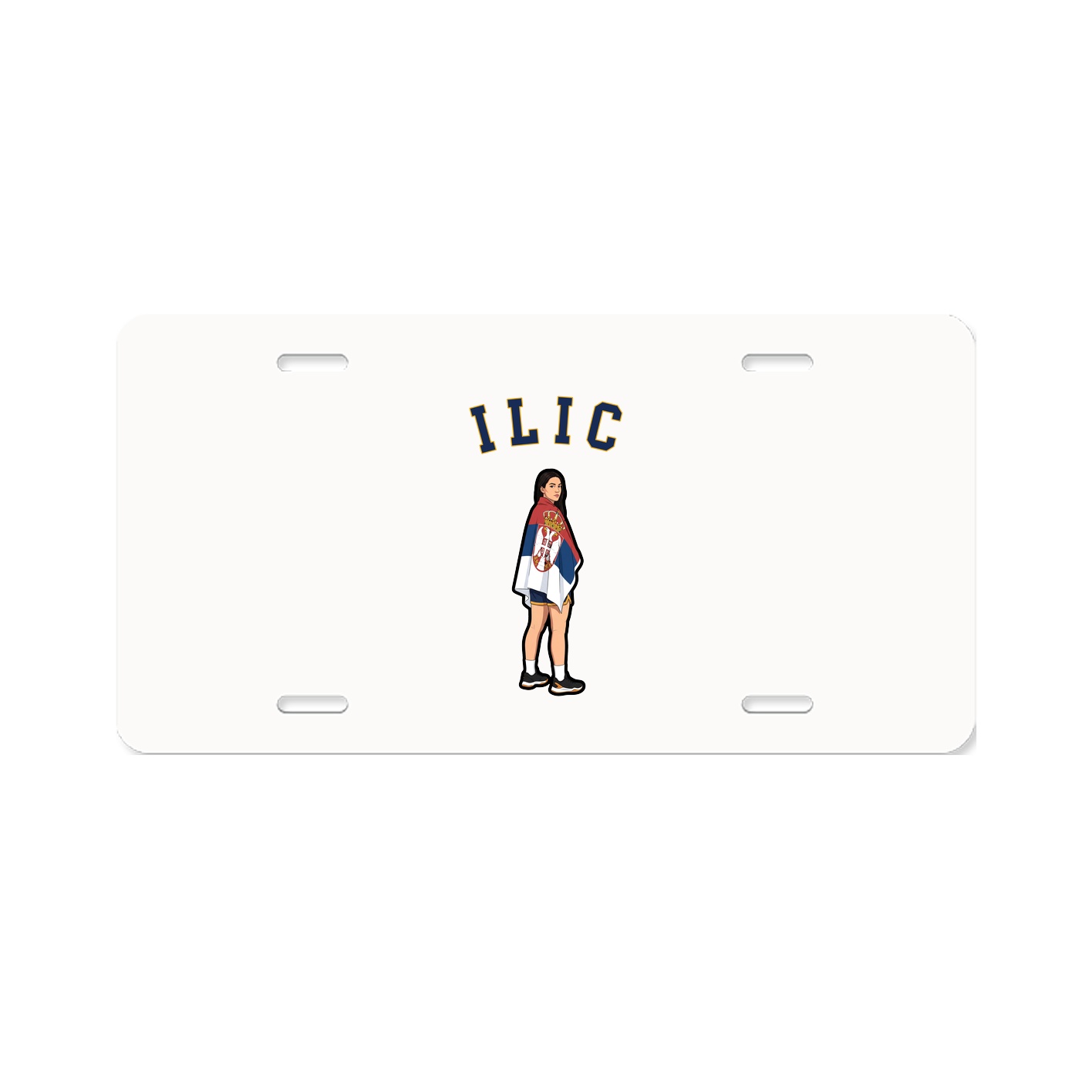 License Plate — Shirsey Arch in Classic
