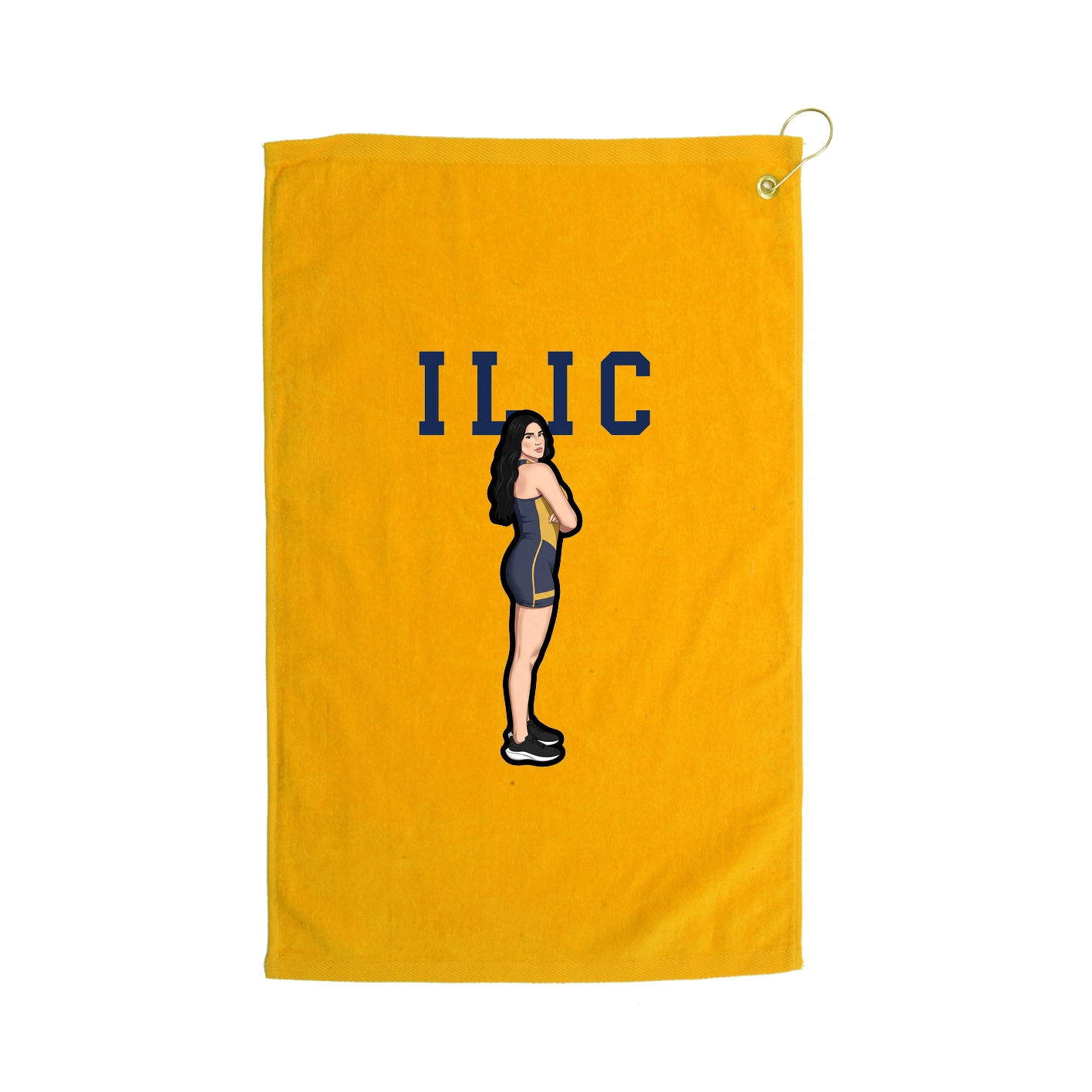 Golf Towel — Shirsey in Gold