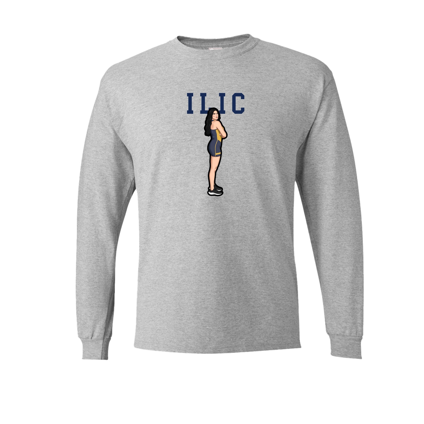 Long Sleeve Tee — Shirsey in Grey