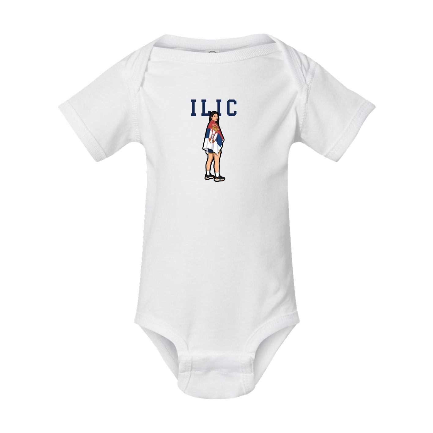 Baby Onesie — Shirsey in White