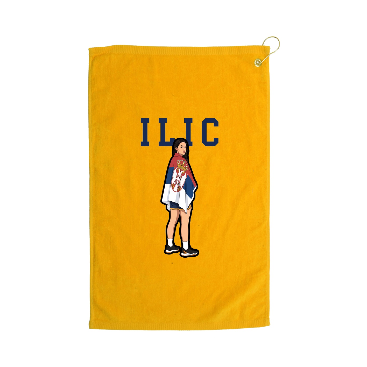 Golf Towel — Shirsey in Gold