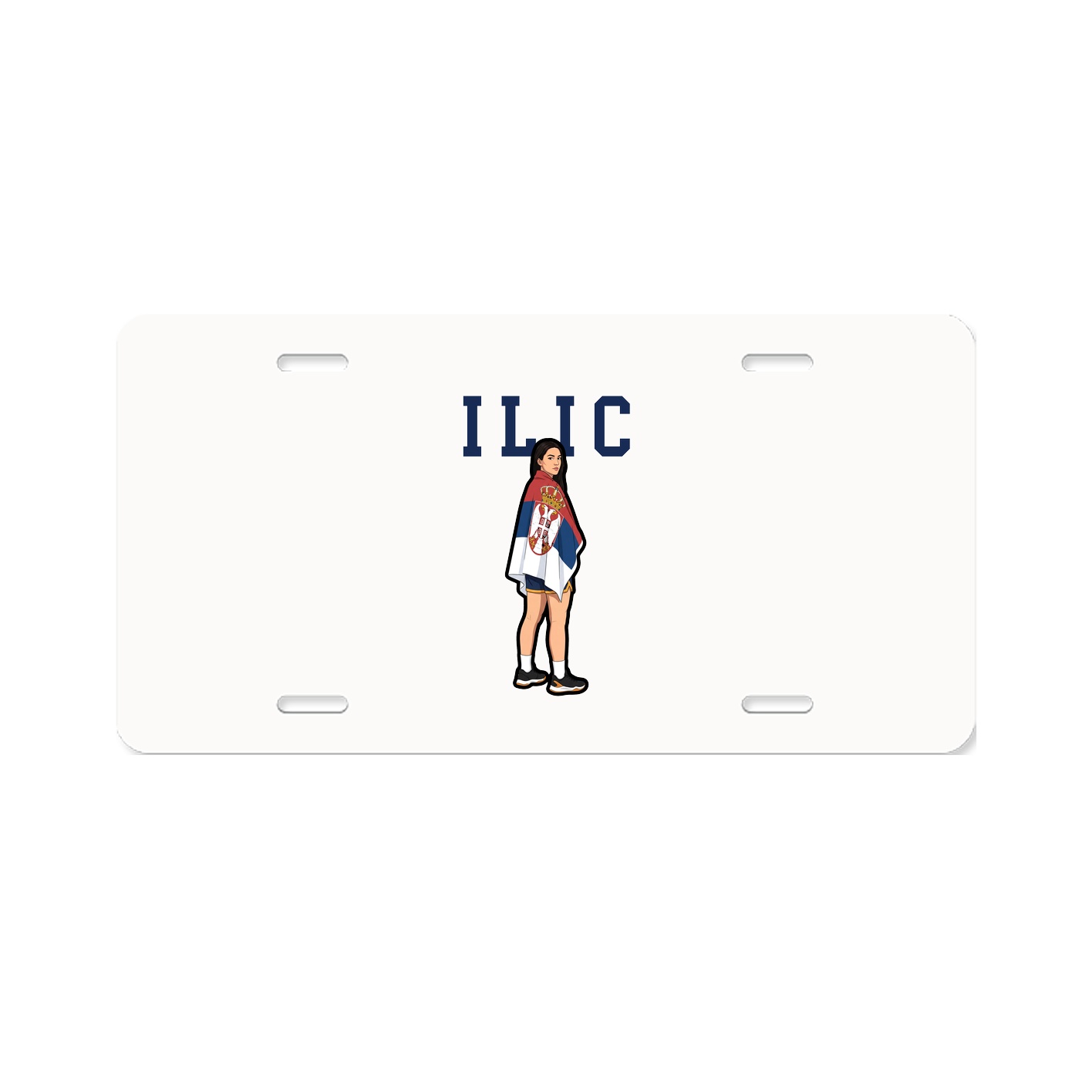 License Plate — Shirsey in Classic