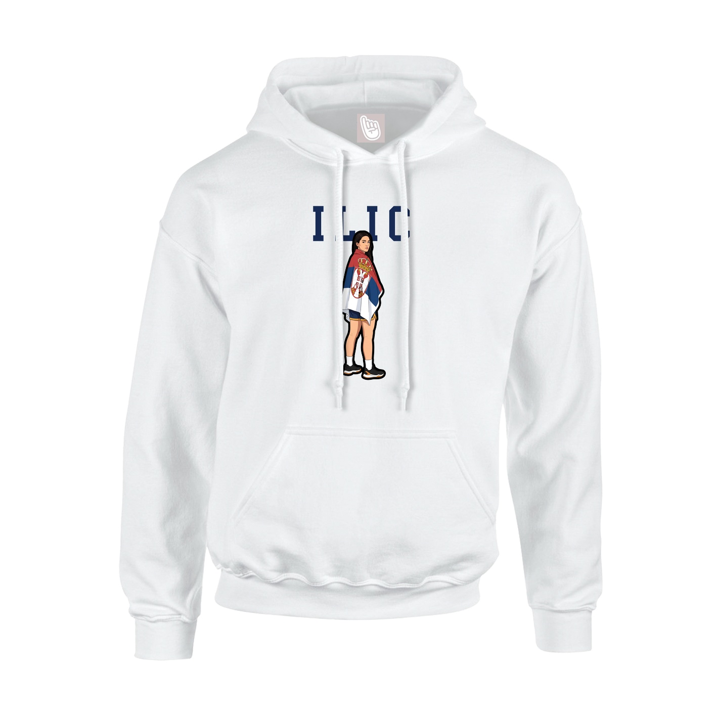 Youth Hoodie — Shirsey in White