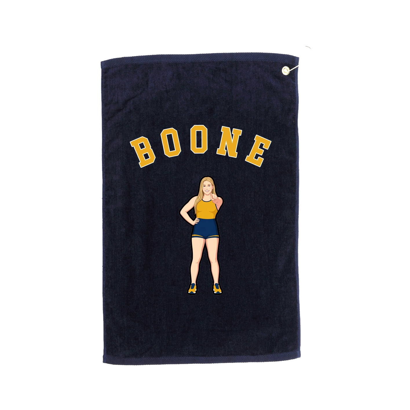 Golf Towel — Shirsey Arch in Navy