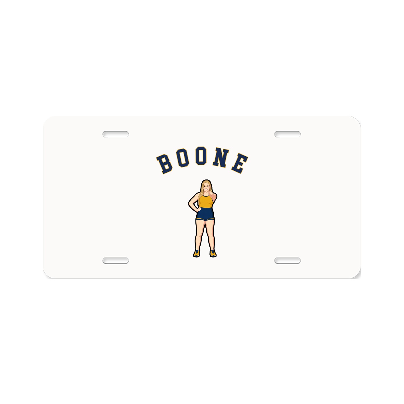 License Plate — Shirsey Arch in Classic