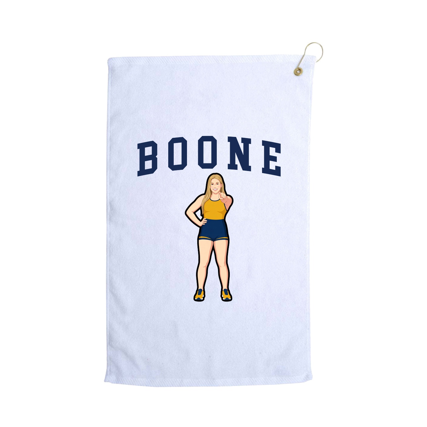 Golf Towel — Shirsey in White