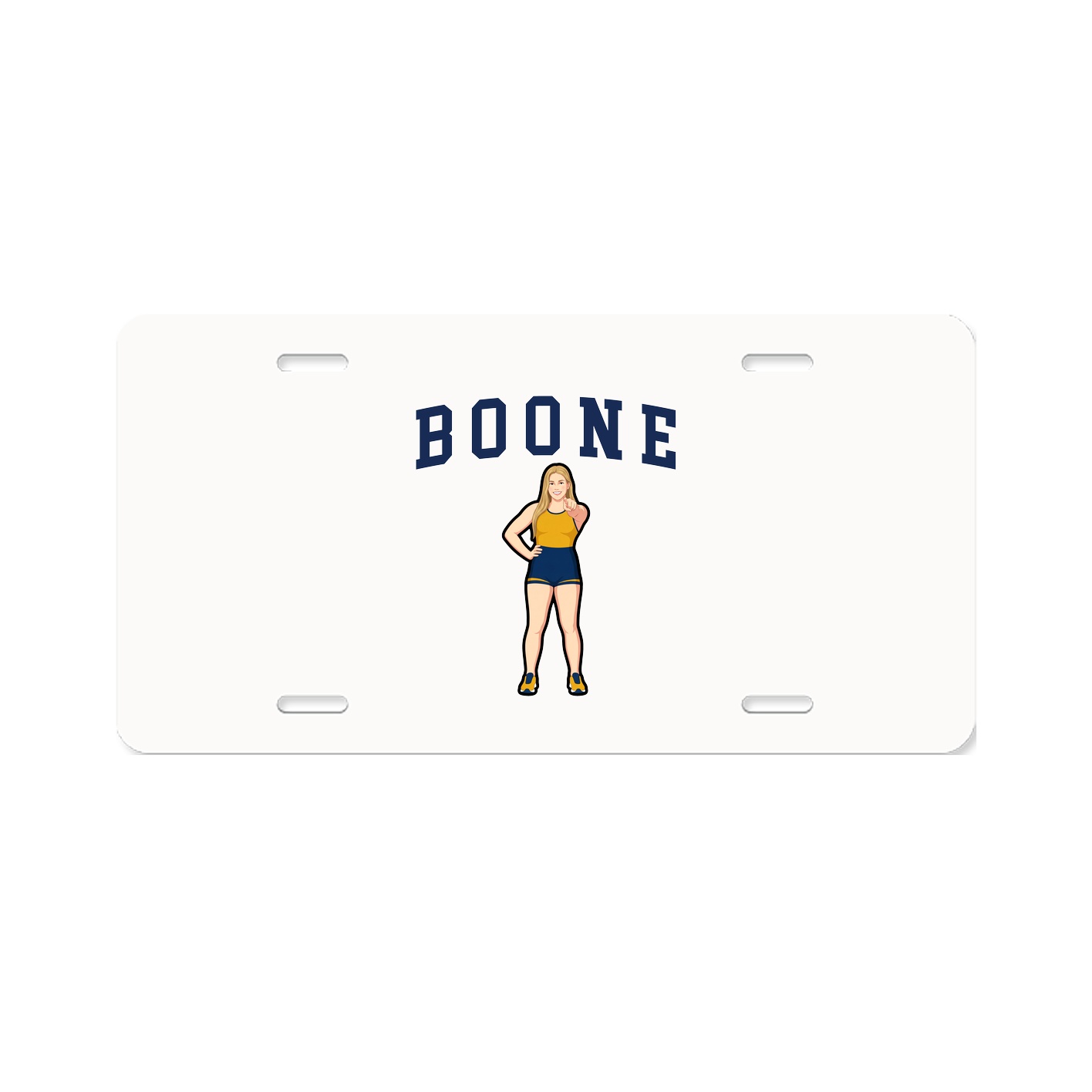 License Plate — Shirsey in Classic