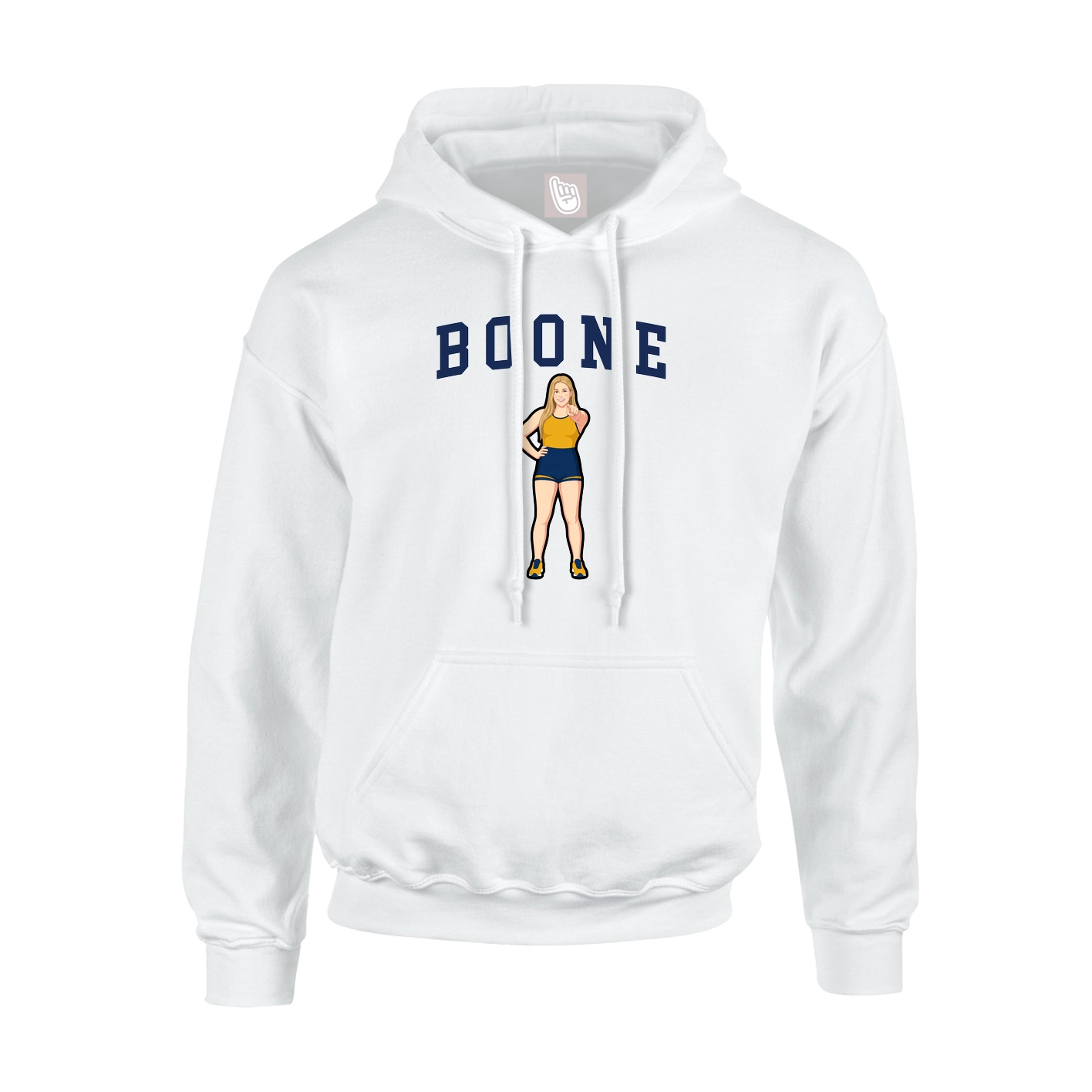 Youth Hoodie — Shirsey in White