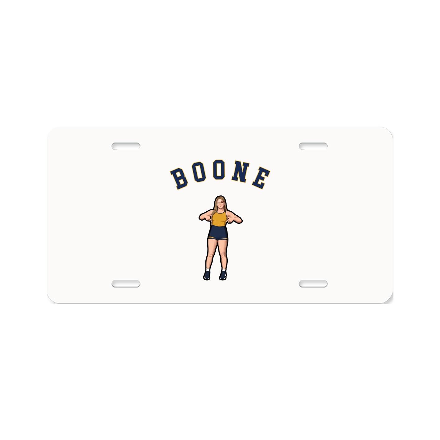 License Plate — Shirsey Arch in Classic