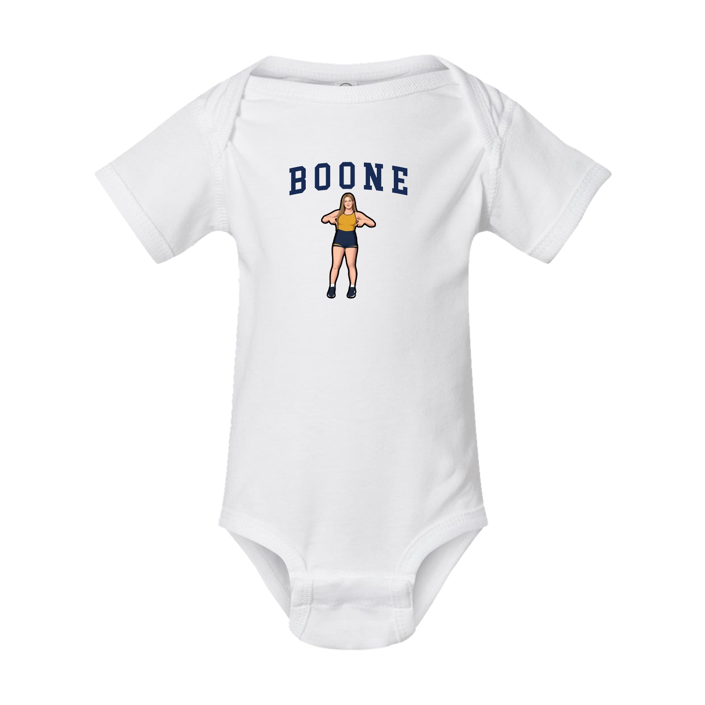 Baby Onesie — Shirsey in White