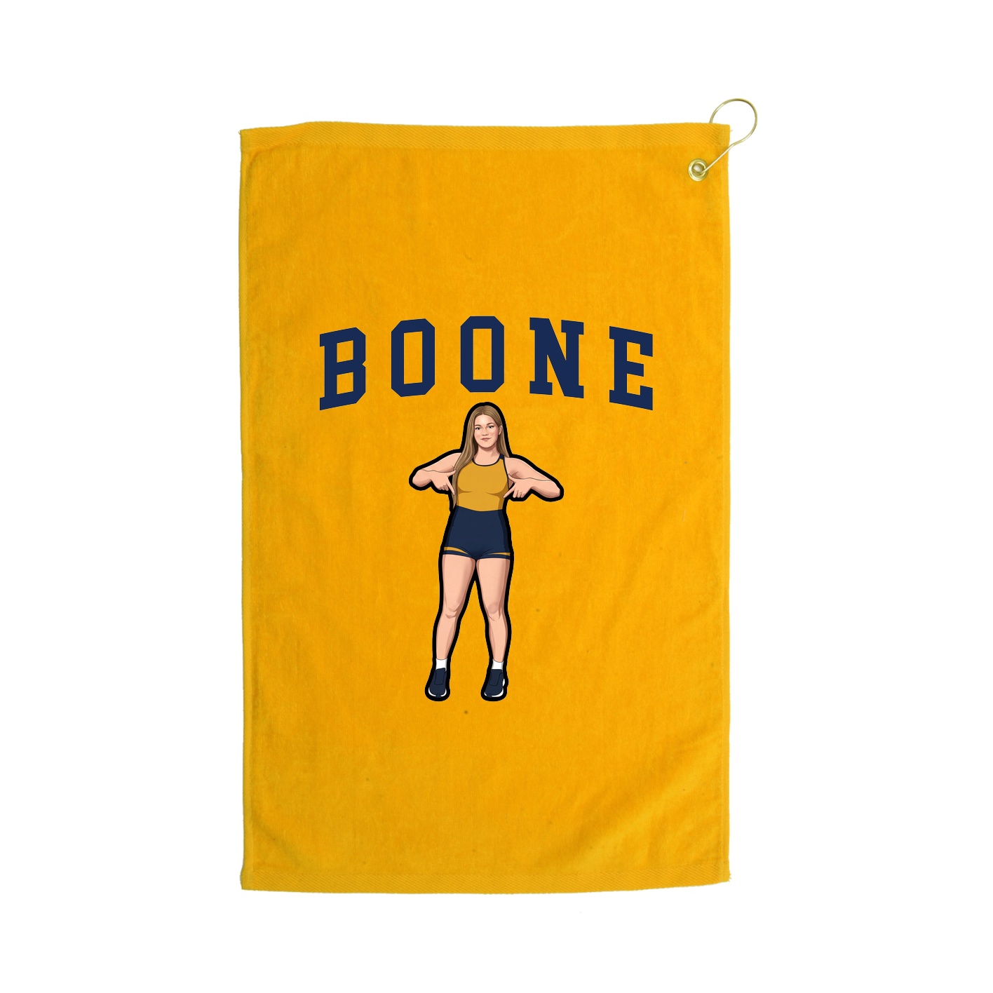 Golf Towel — Shirsey in Gold