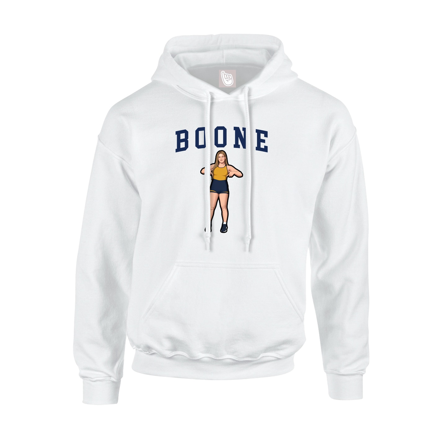 Youth Hoodie — Shirsey in White