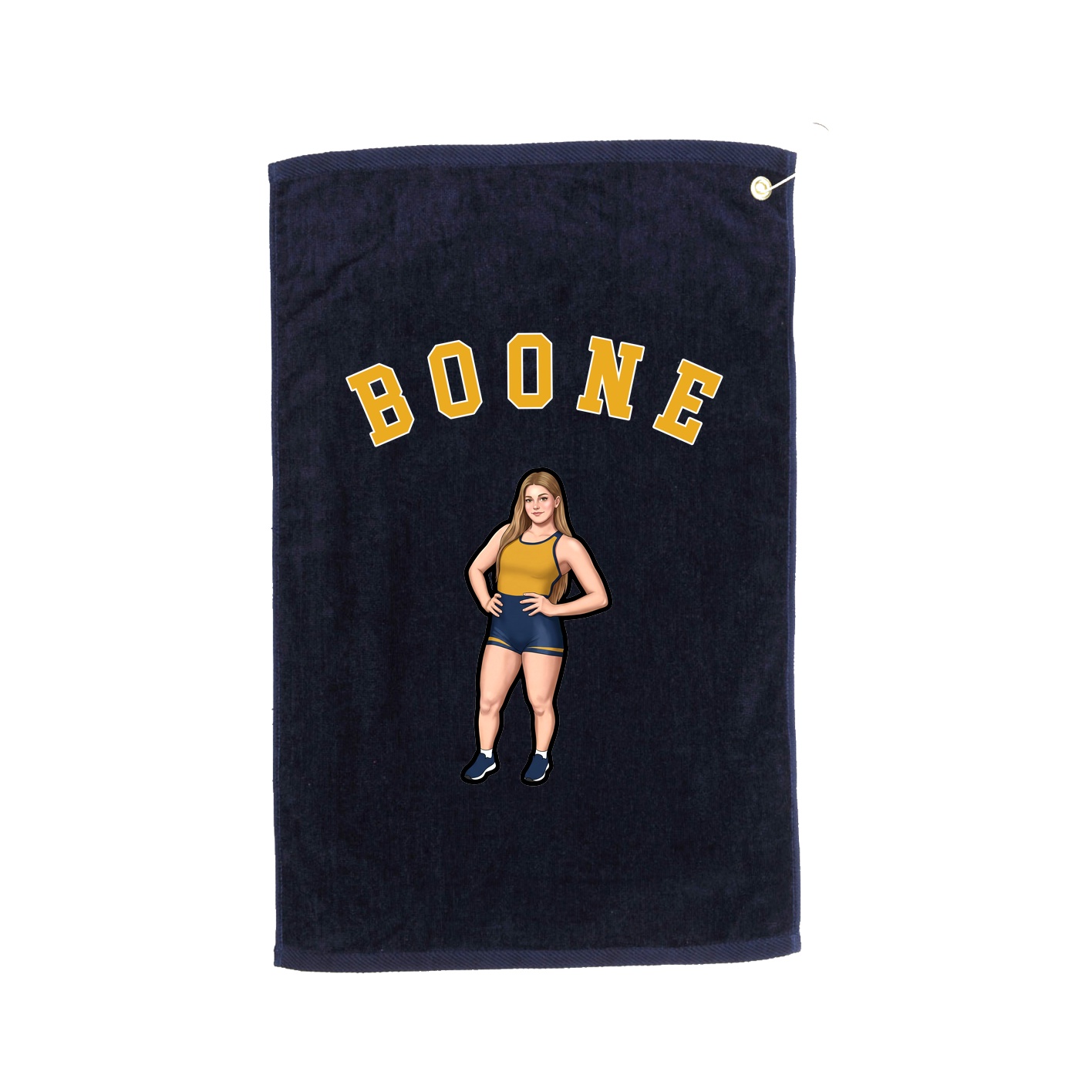 Golf Towel — Shirsey Arch in Navy