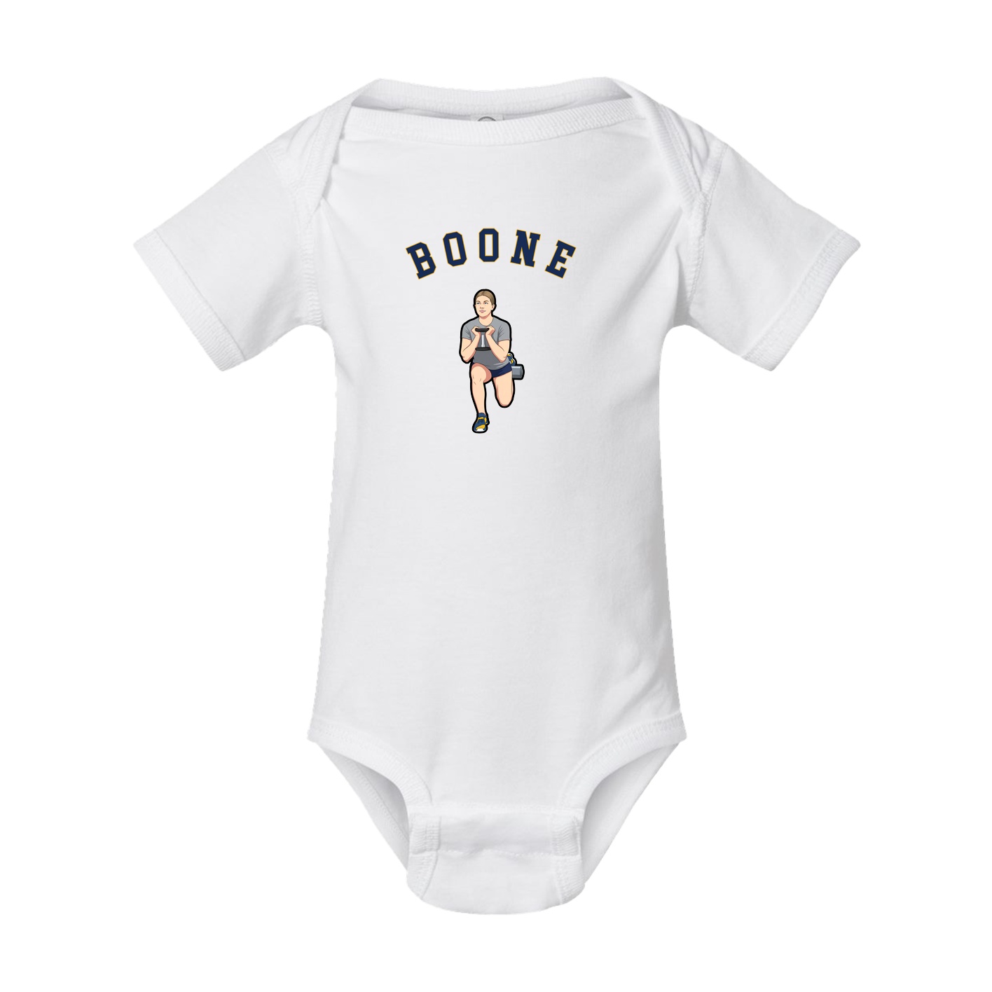 Baby Onesie — Shirsey Arch in White