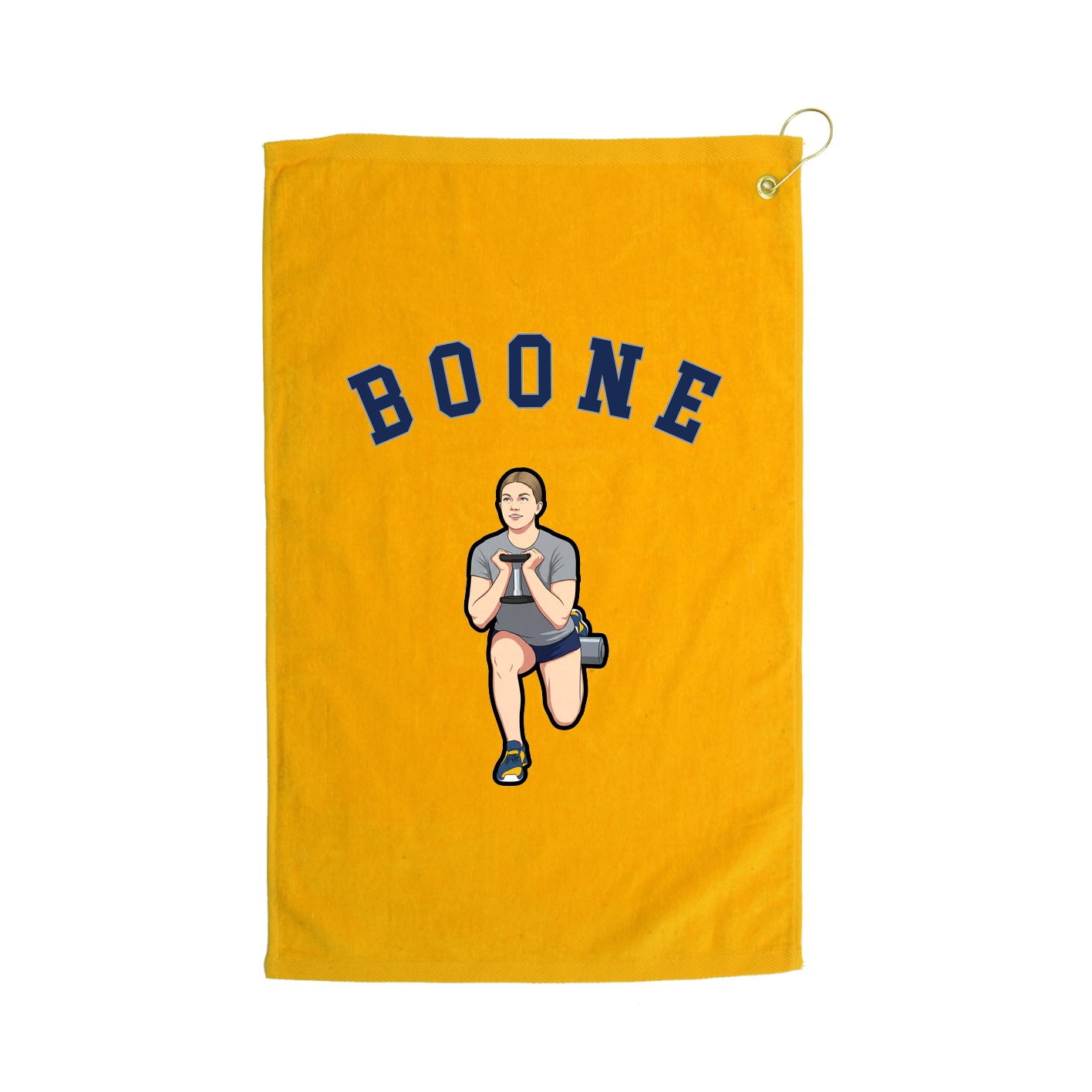 Golf Towel — Shirsey Arch in Gold
