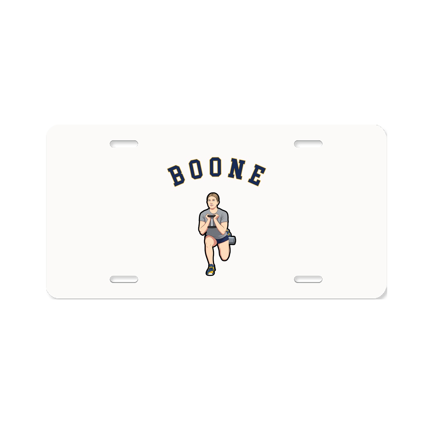 License Plate — Shirsey Arch in Classic