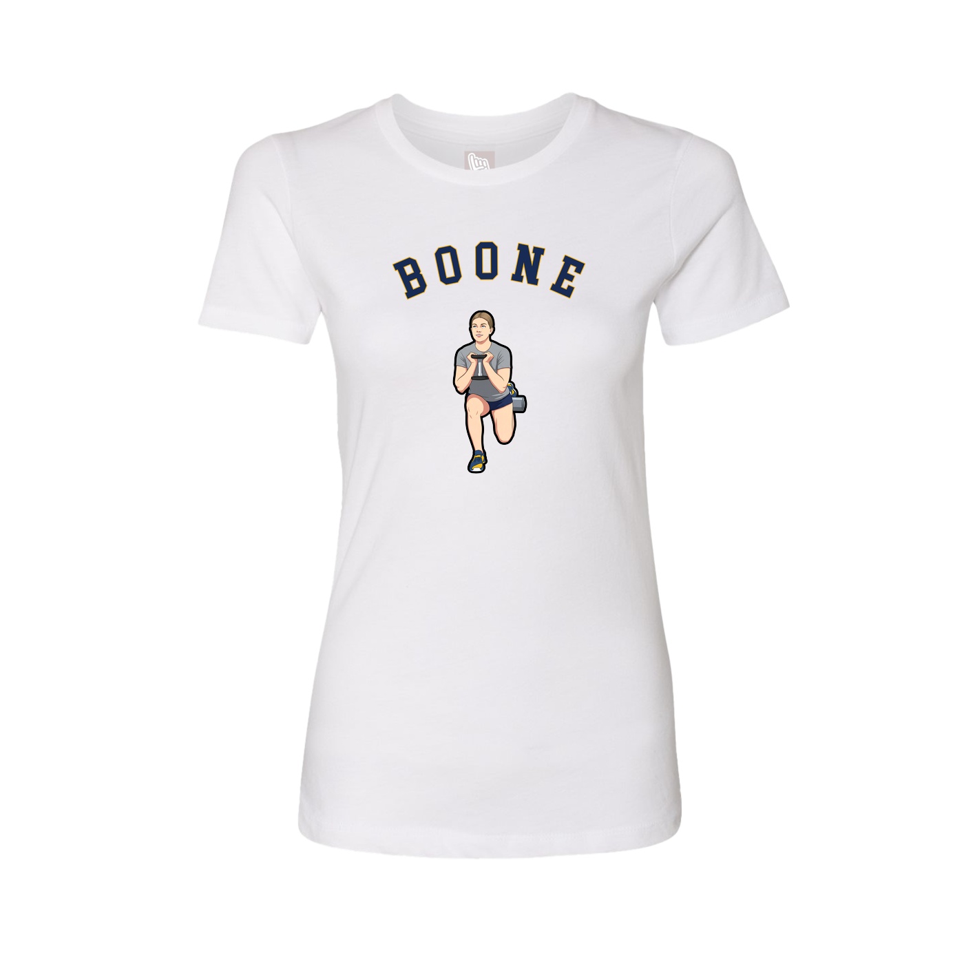 Womens Tee — Shirsey Arch in White
