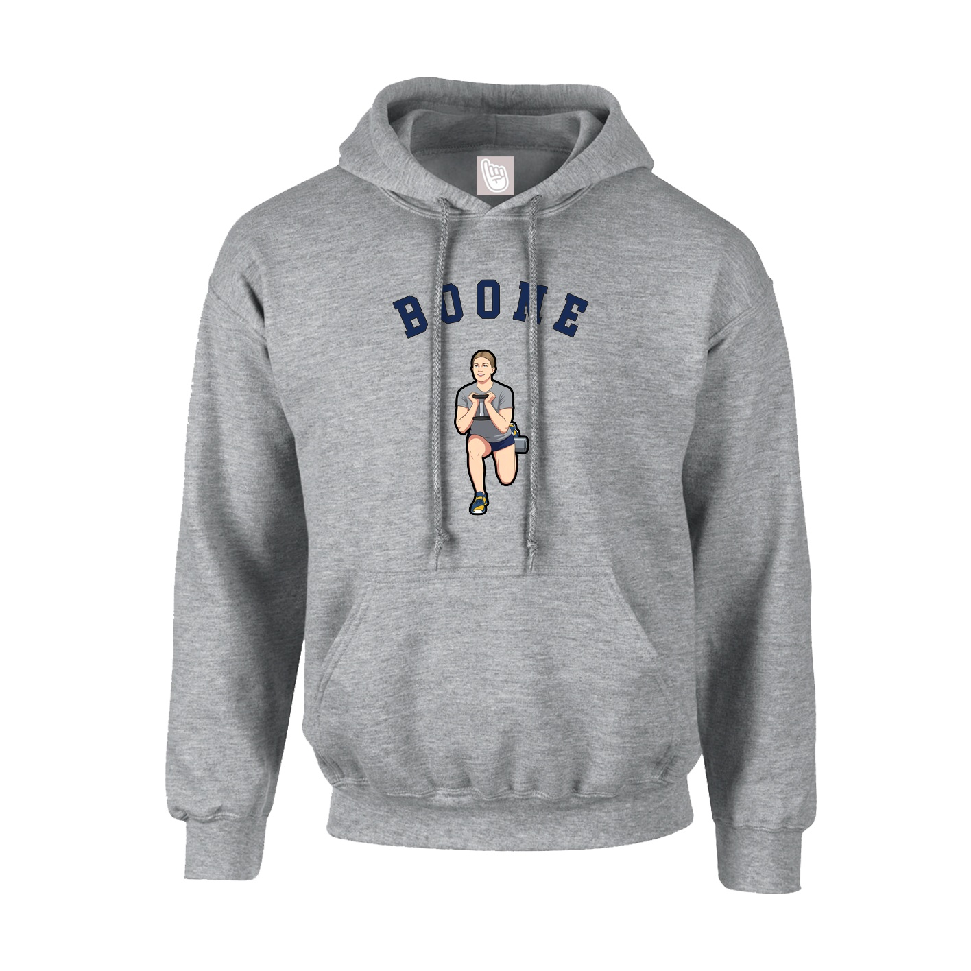 Youth Hoodie — Shirsey Arch in Grey