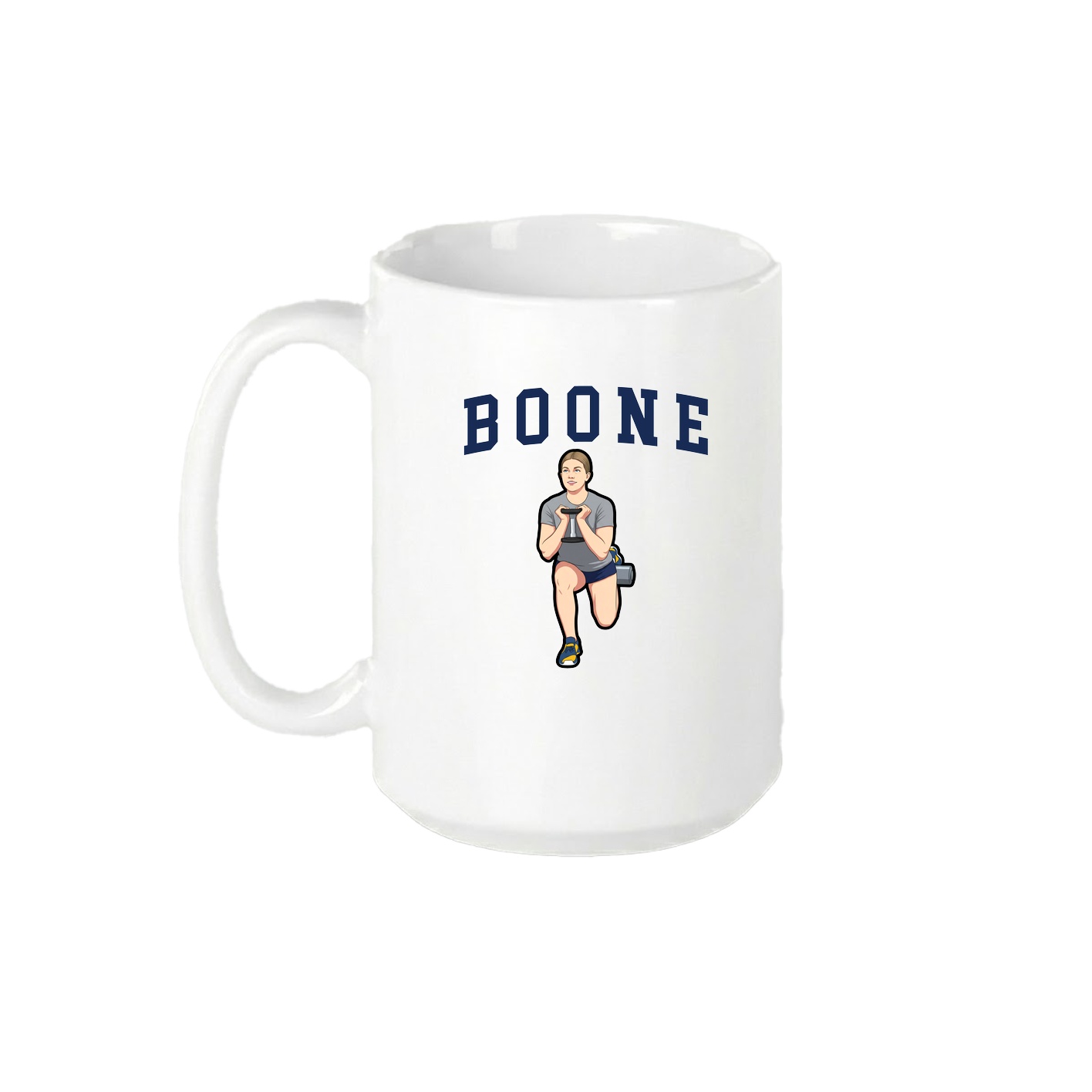 15oz Coffee Mug — Shirsey in White