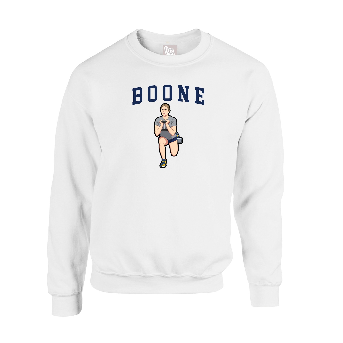 Fleece Crew — Shirsey in White