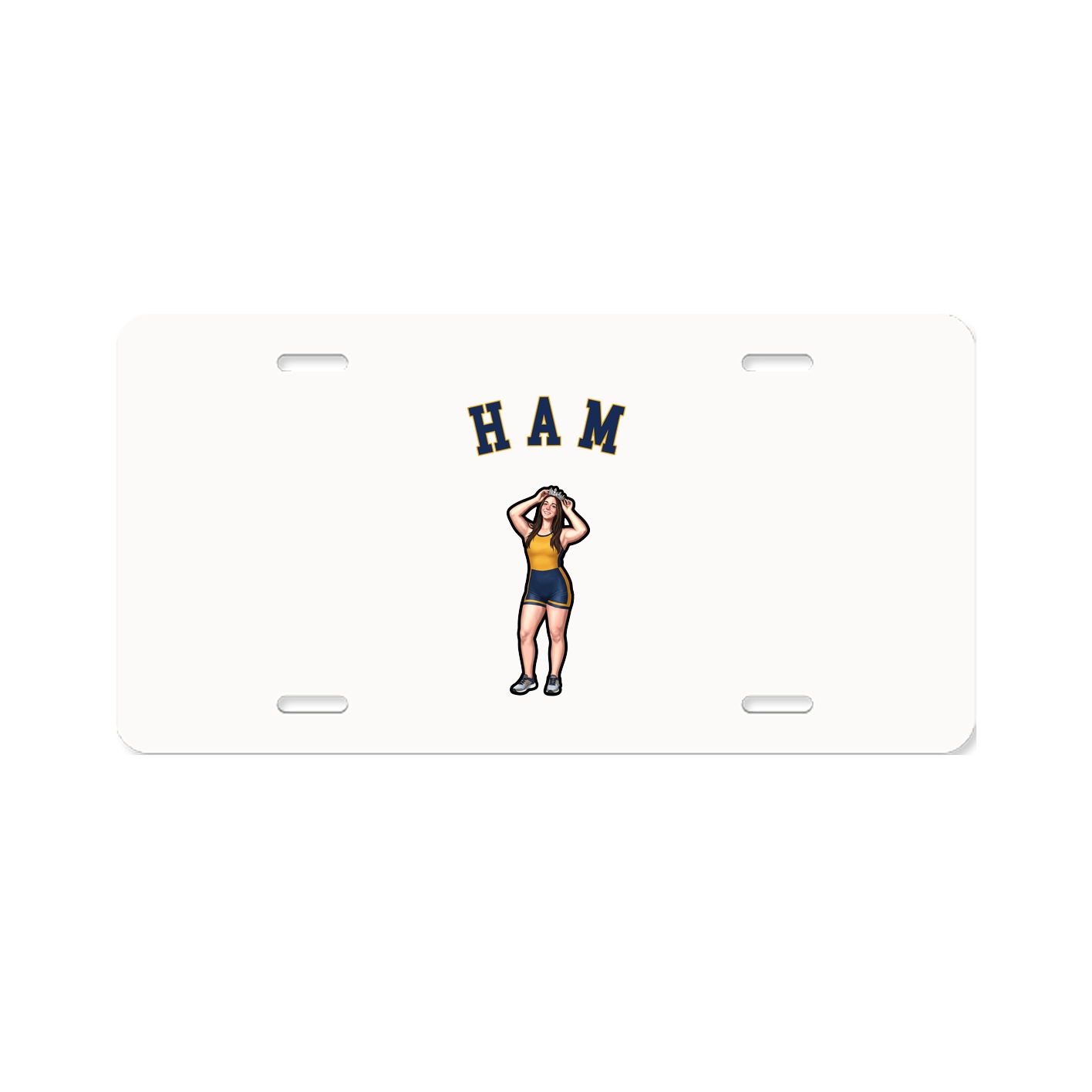 License Plate — Shirsey Arch in Classic