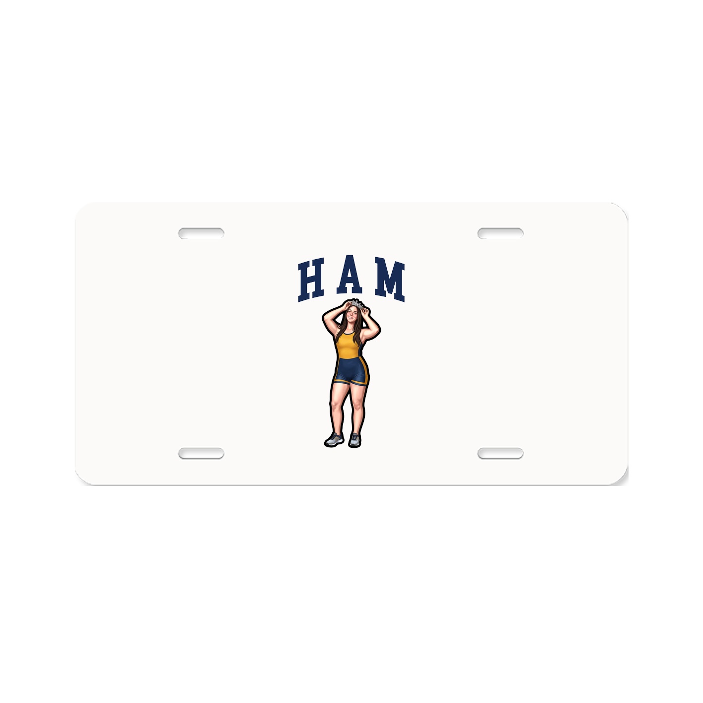 License Plate — Shirsey in Classic