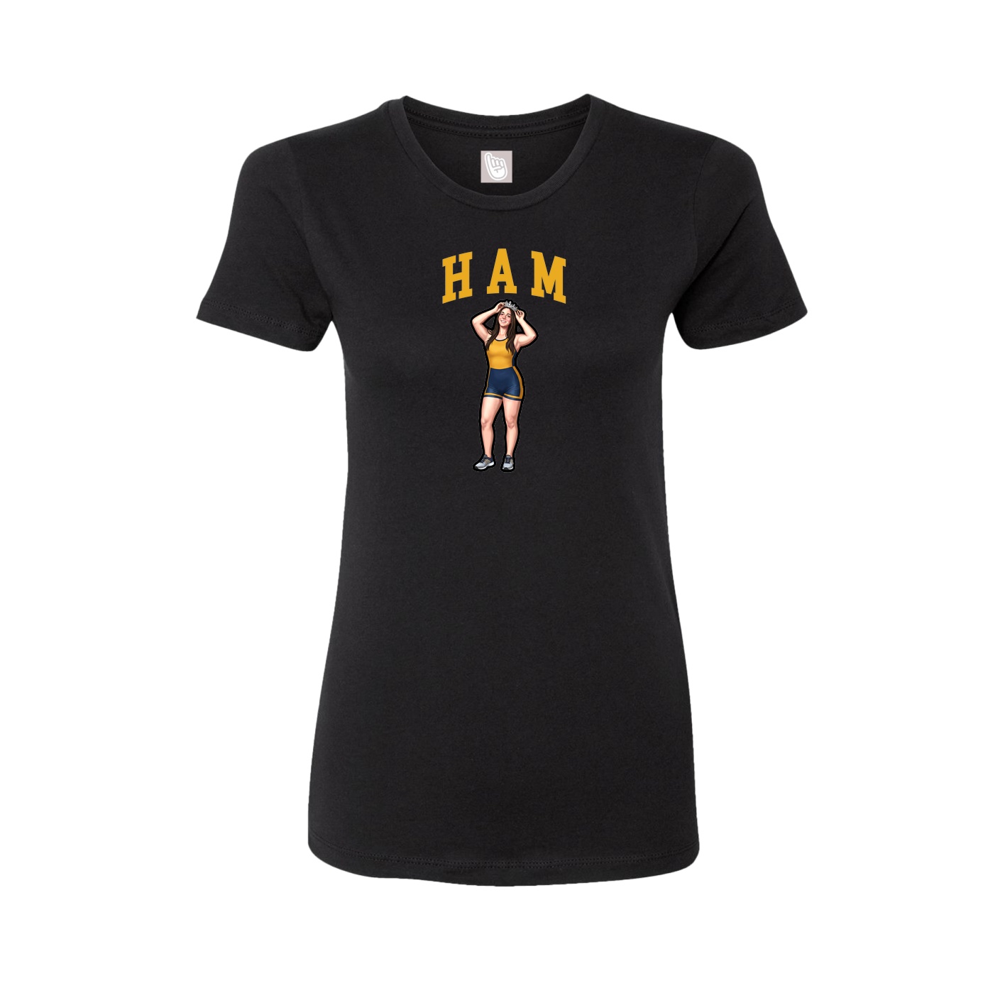 Womens Tee — Shirsey in Black