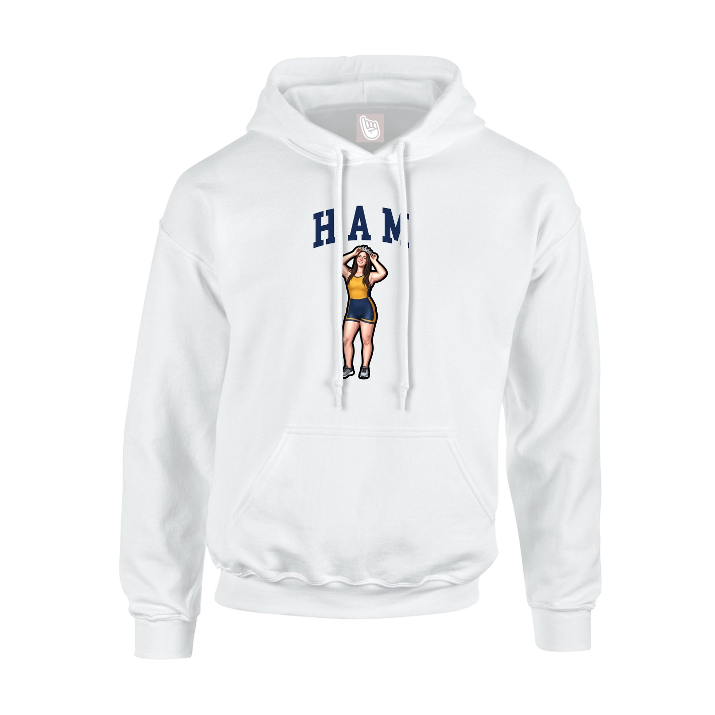 Youth Hoodie — Shirsey in White