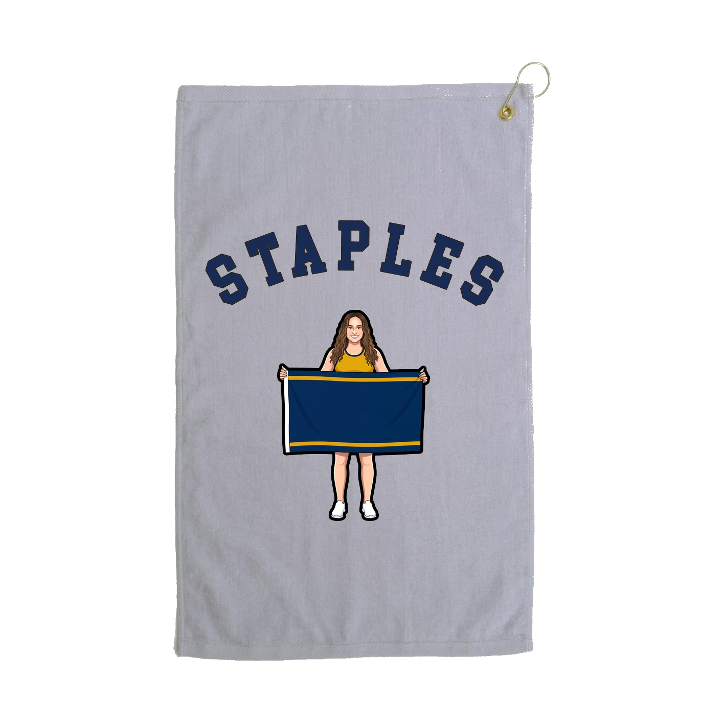 Golf Towel — Shirsey Arch in Grey