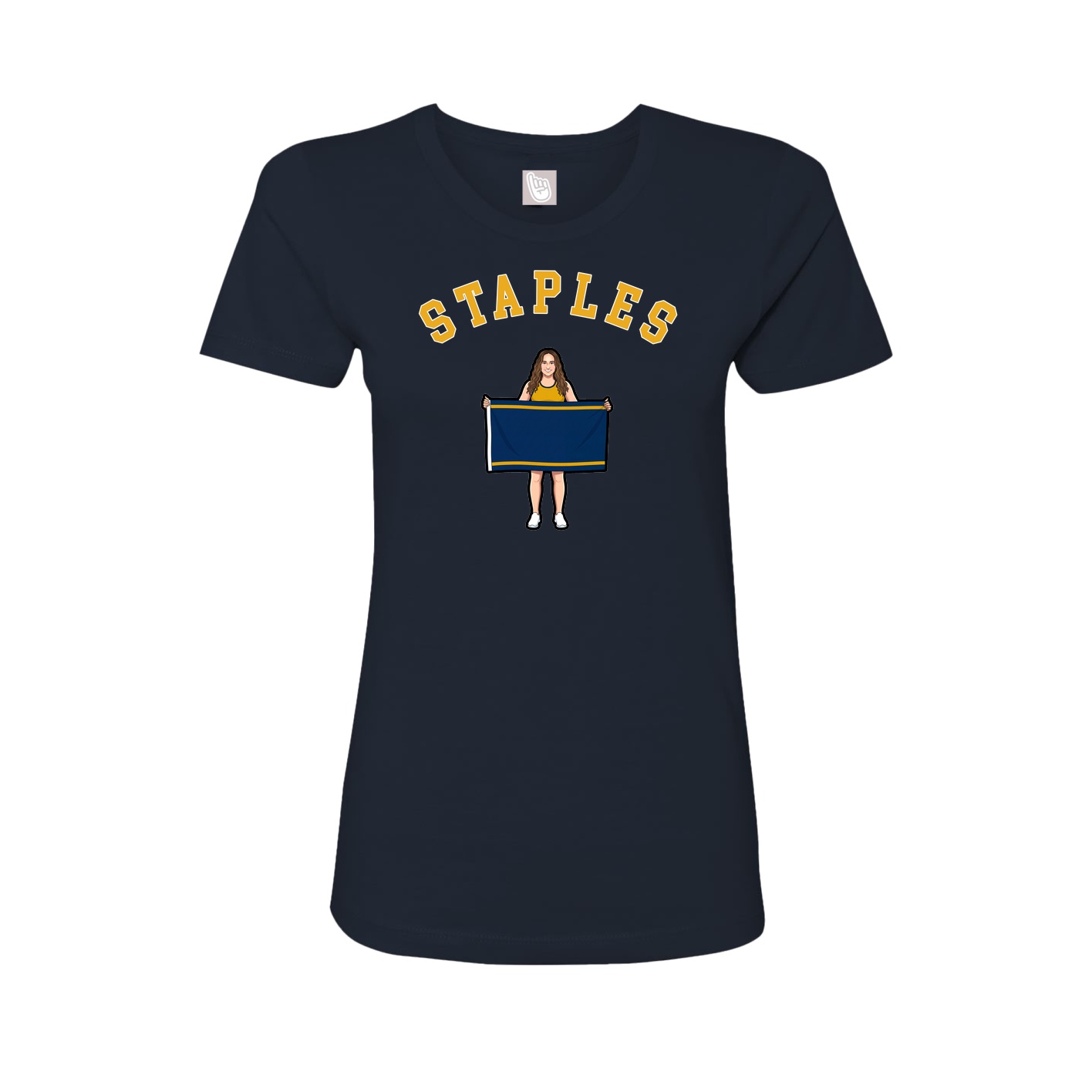 Womens Tee — Shirsey Arch in Navy