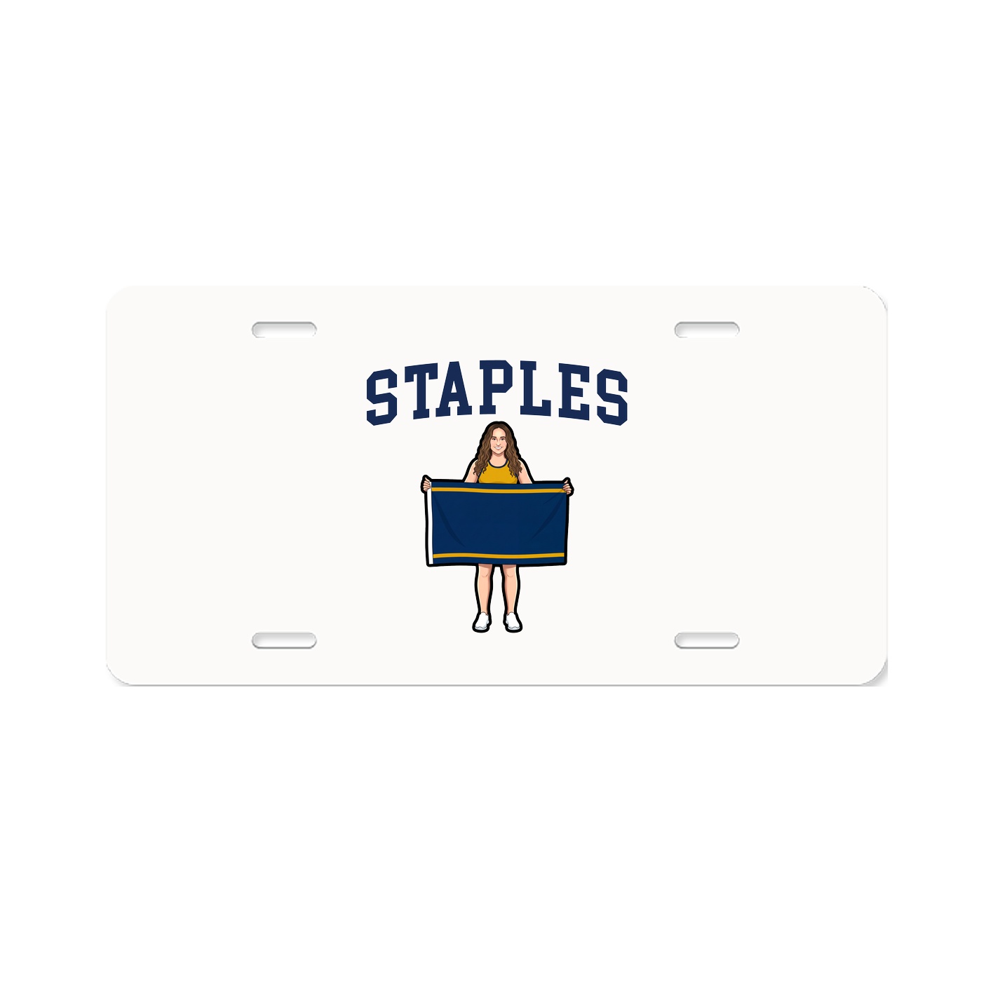 License Plate — Shirsey in Classic