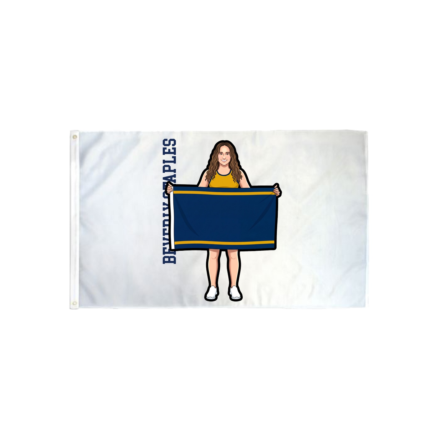 3x5 Flag — Name Vertical in Classic