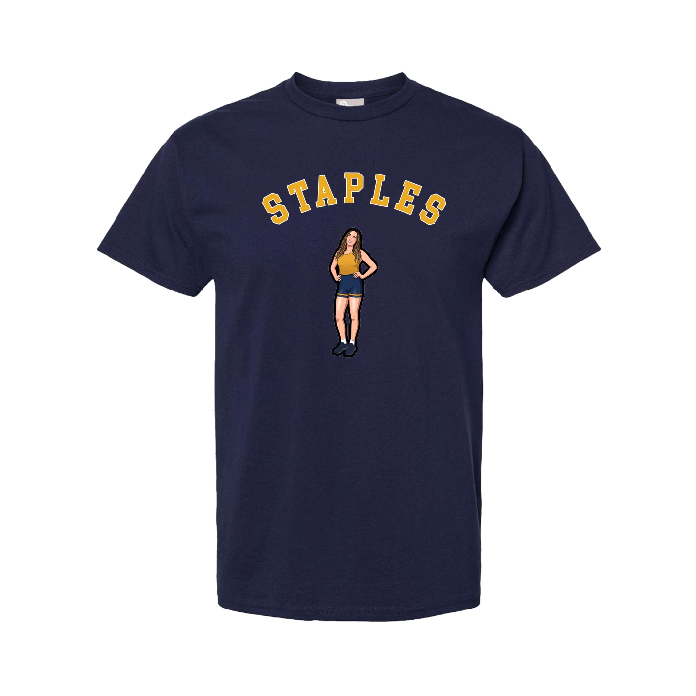 Youth Tee — Shirsey Arch in Navy