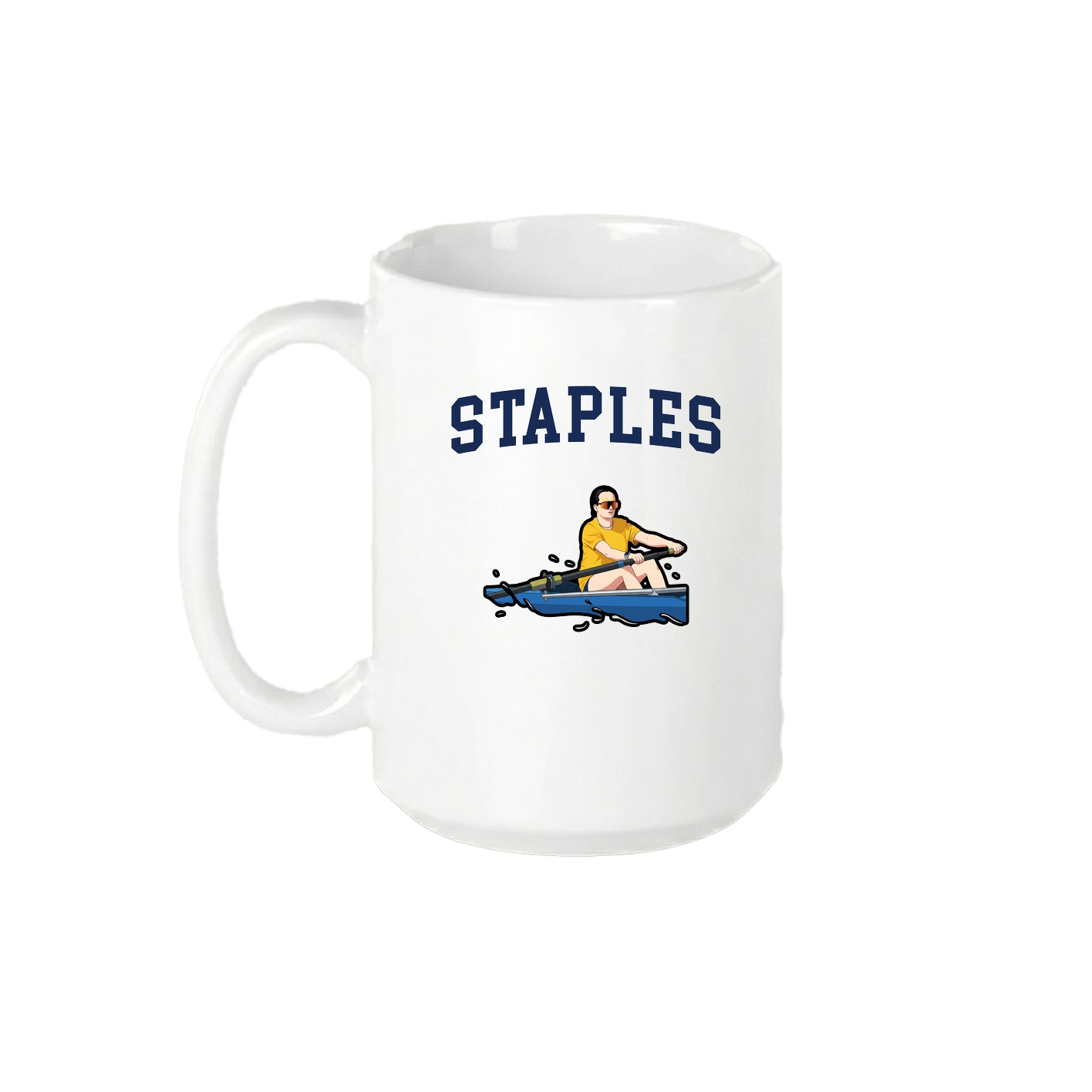 15oz Coffee Mug — Shirsey in White