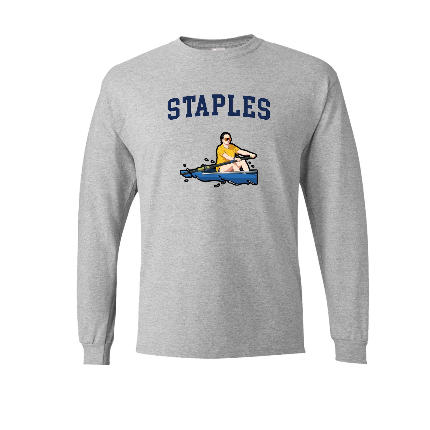 Long Sleeve Tee — Shirsey in Grey