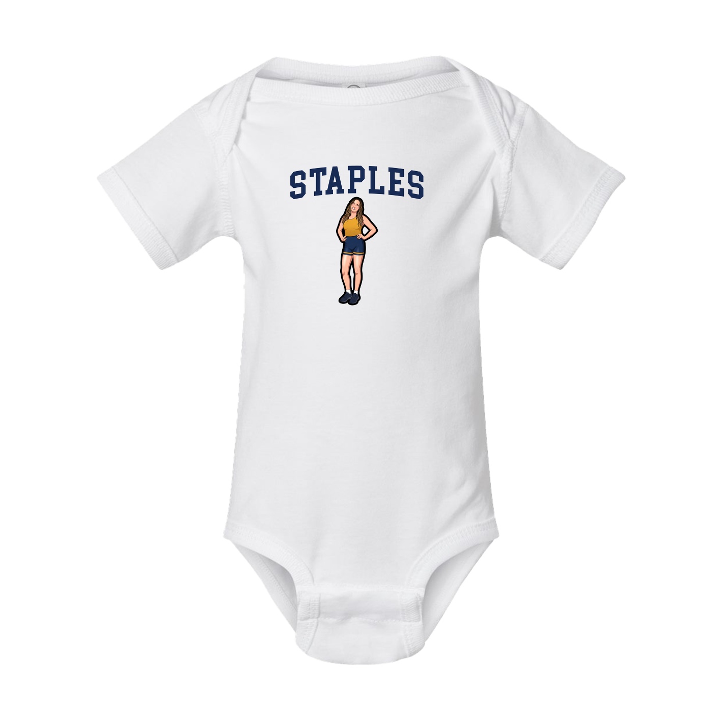 Baby Onesie — Shirsey in White