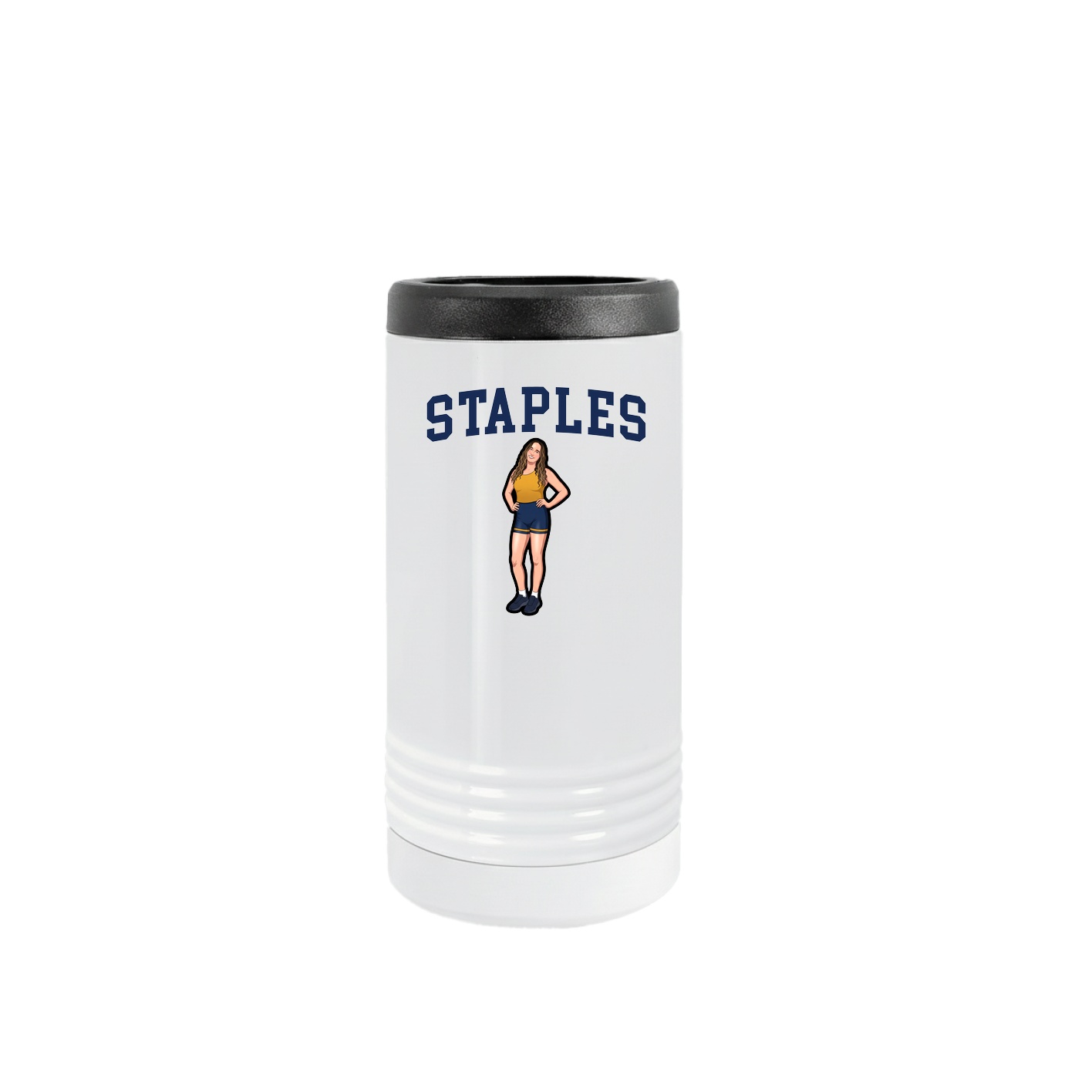 Slim Beverage Holder — Shirsey in White
