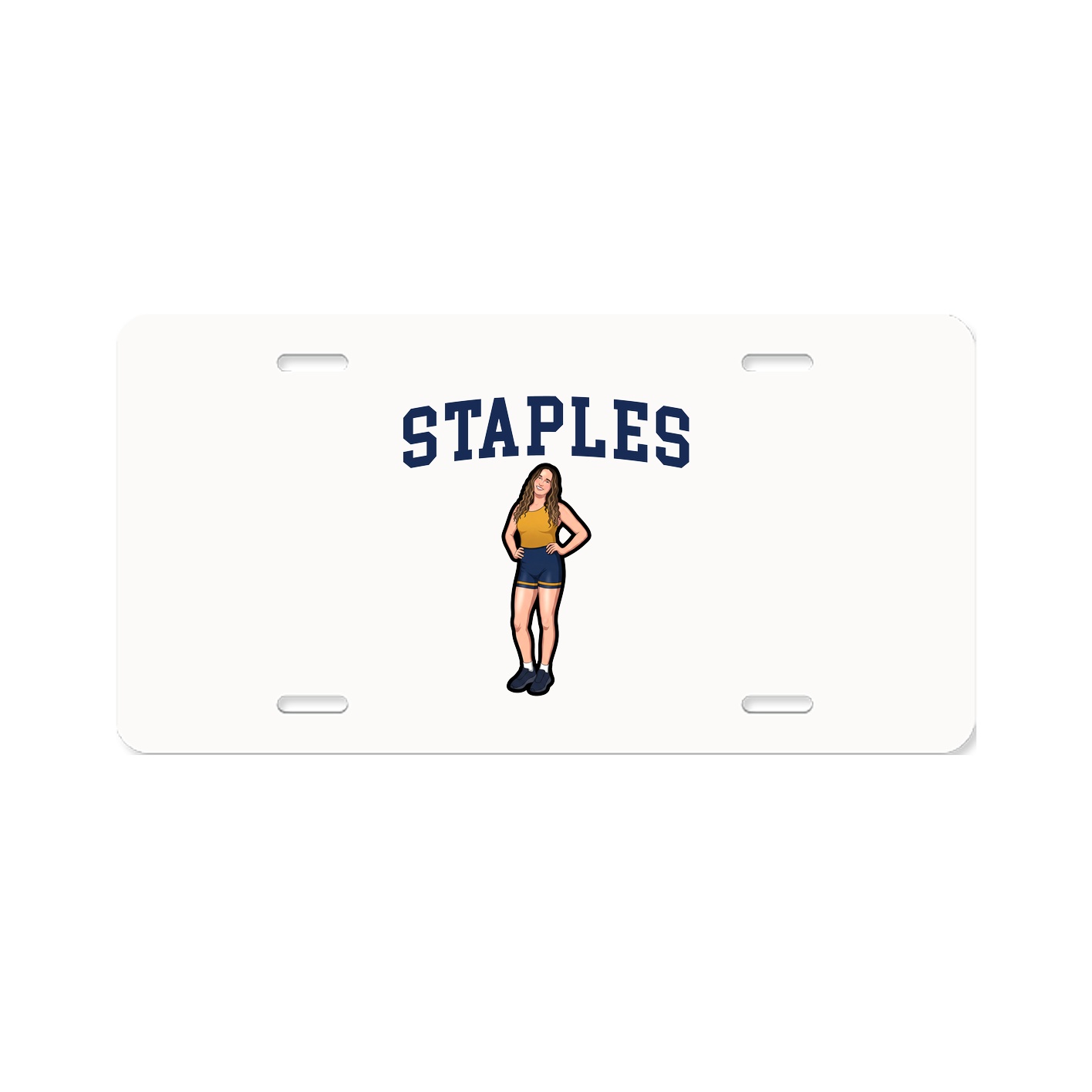 License Plate — Shirsey in Classic