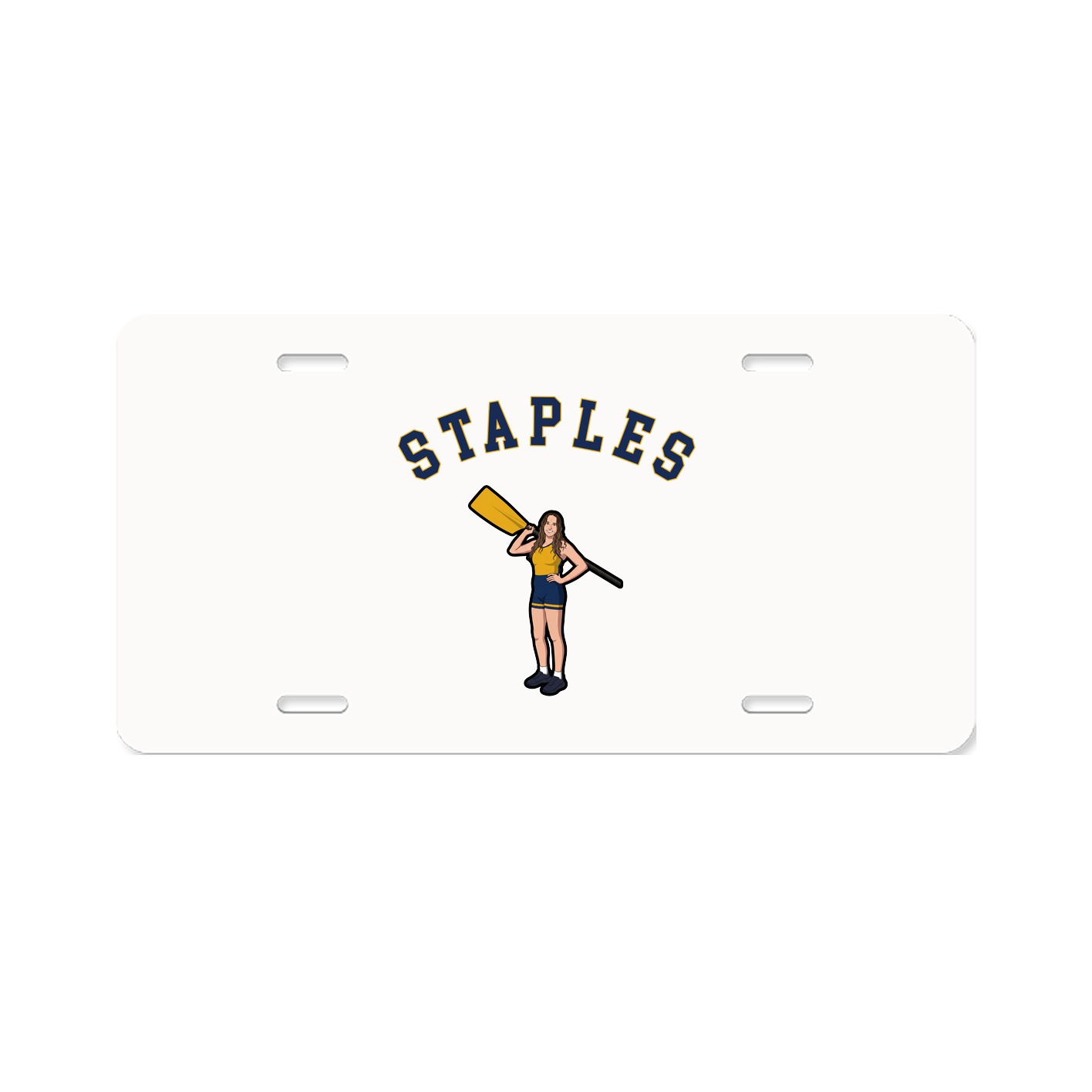 License Plate — Shirsey Arch in Classic