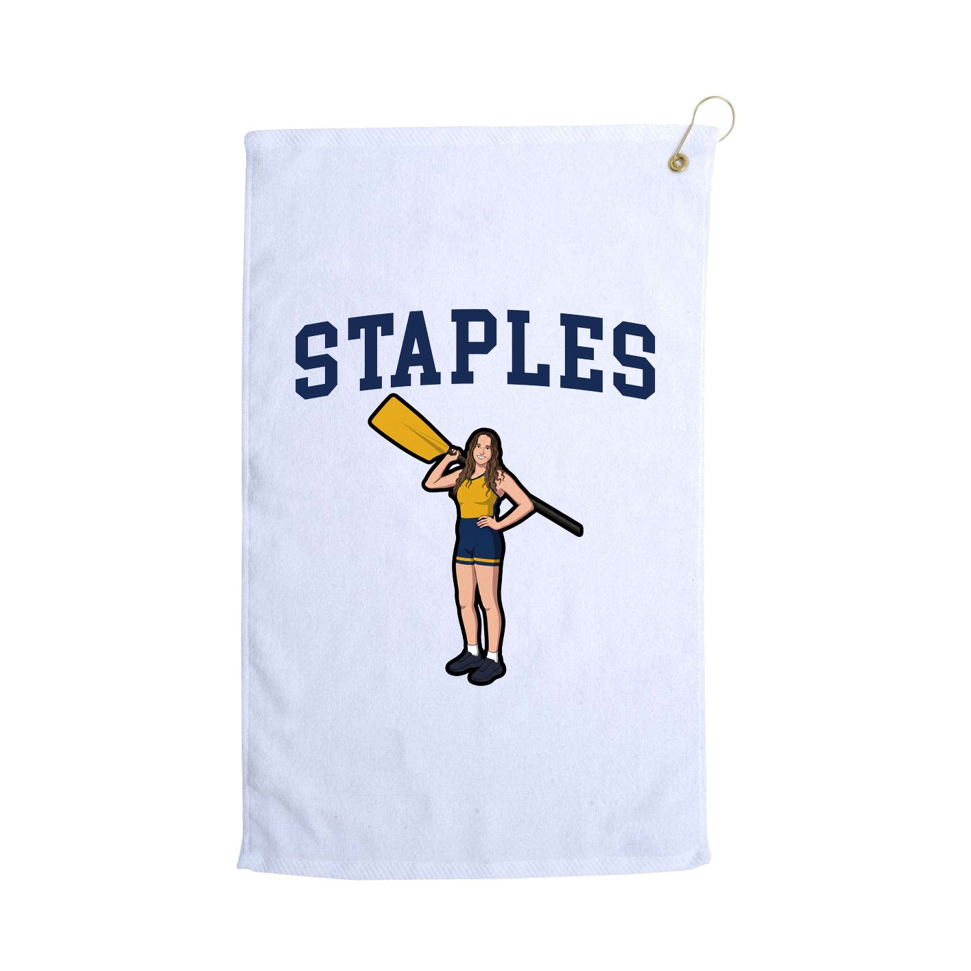 Golf Towel — Shirsey in White