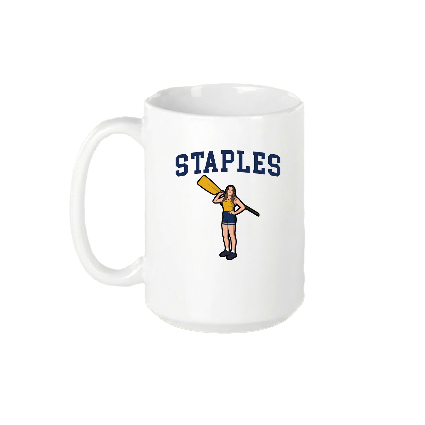 15oz Coffee Mug — Shirsey in White