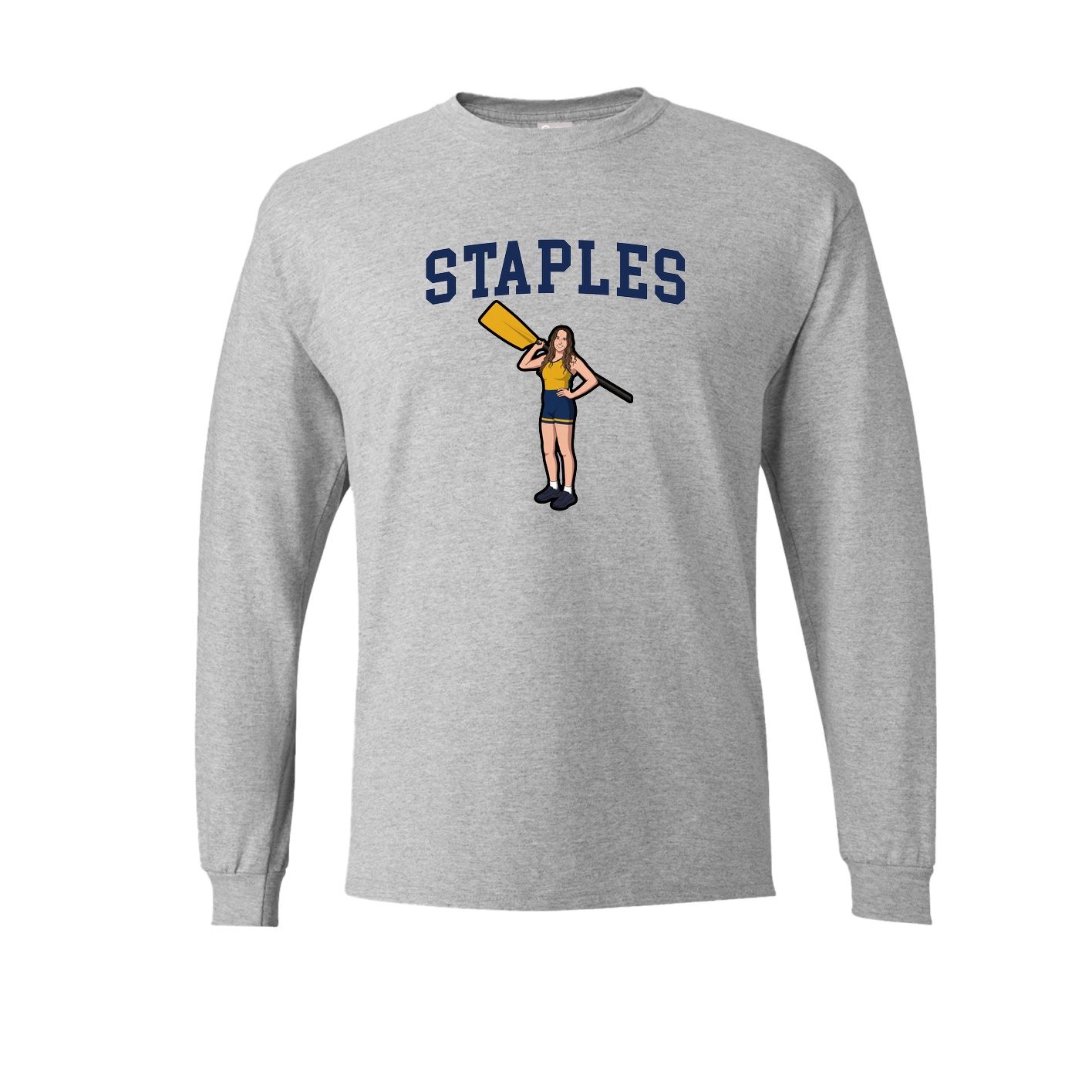 Long Sleeve Tee — Shirsey in Grey