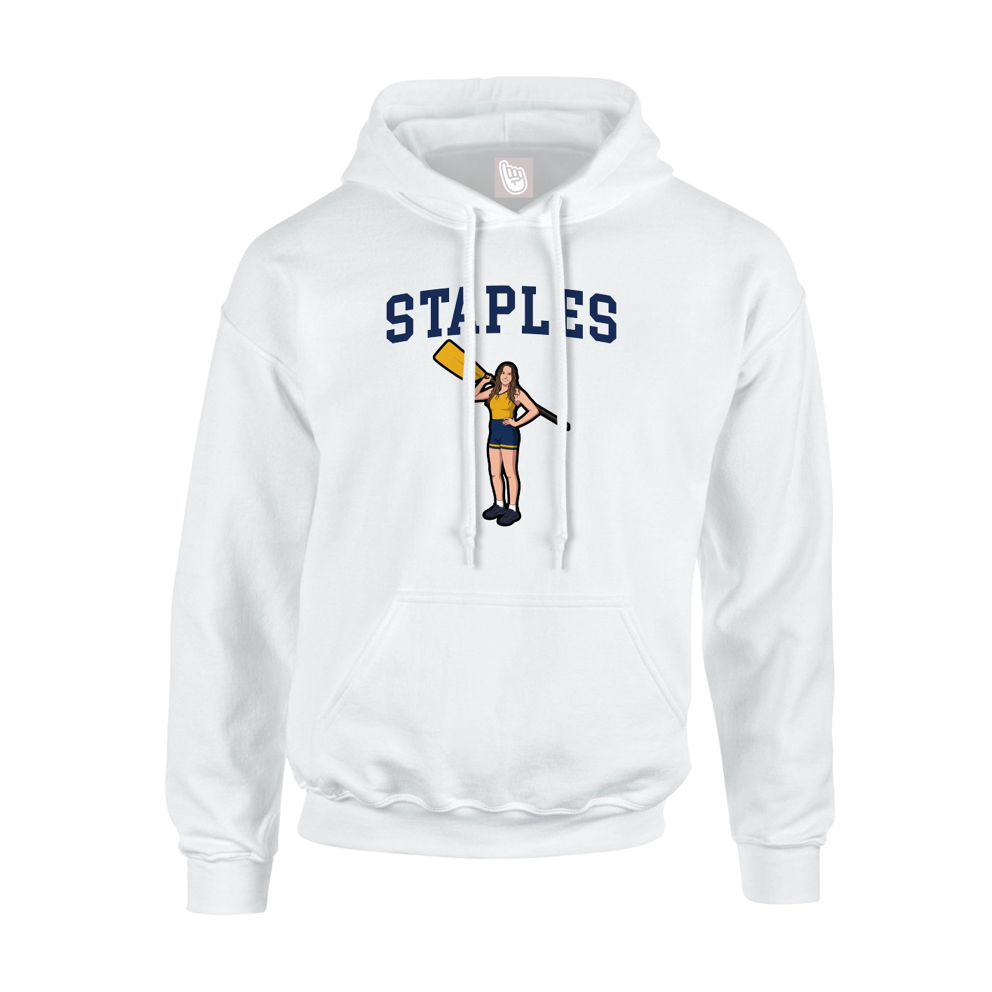Youth Hoodie — Shirsey in White