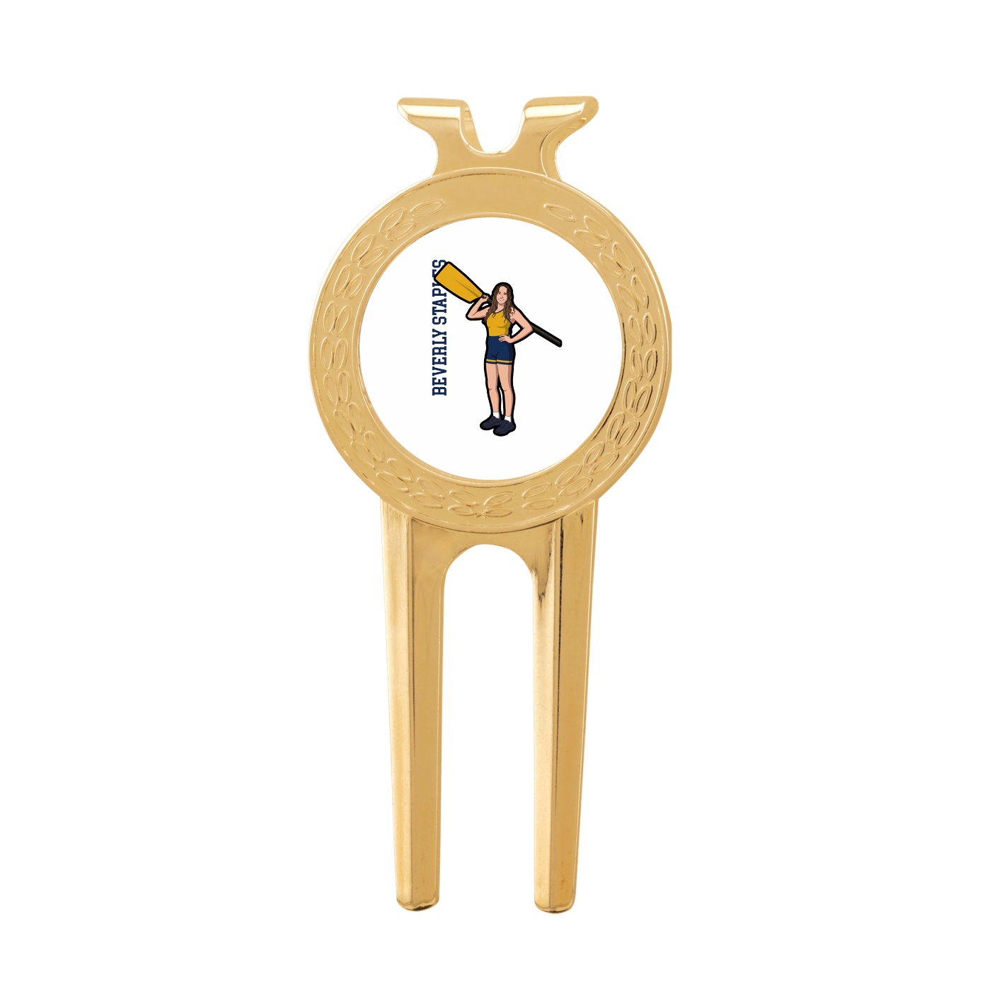 Divot Tool with Ball Marker — Name Vertical in Classic